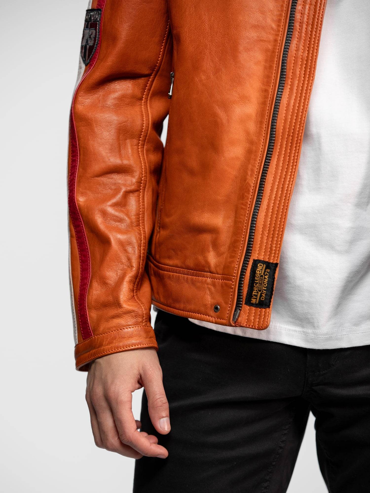 Gasly - Blouson cuir motard - Image 25