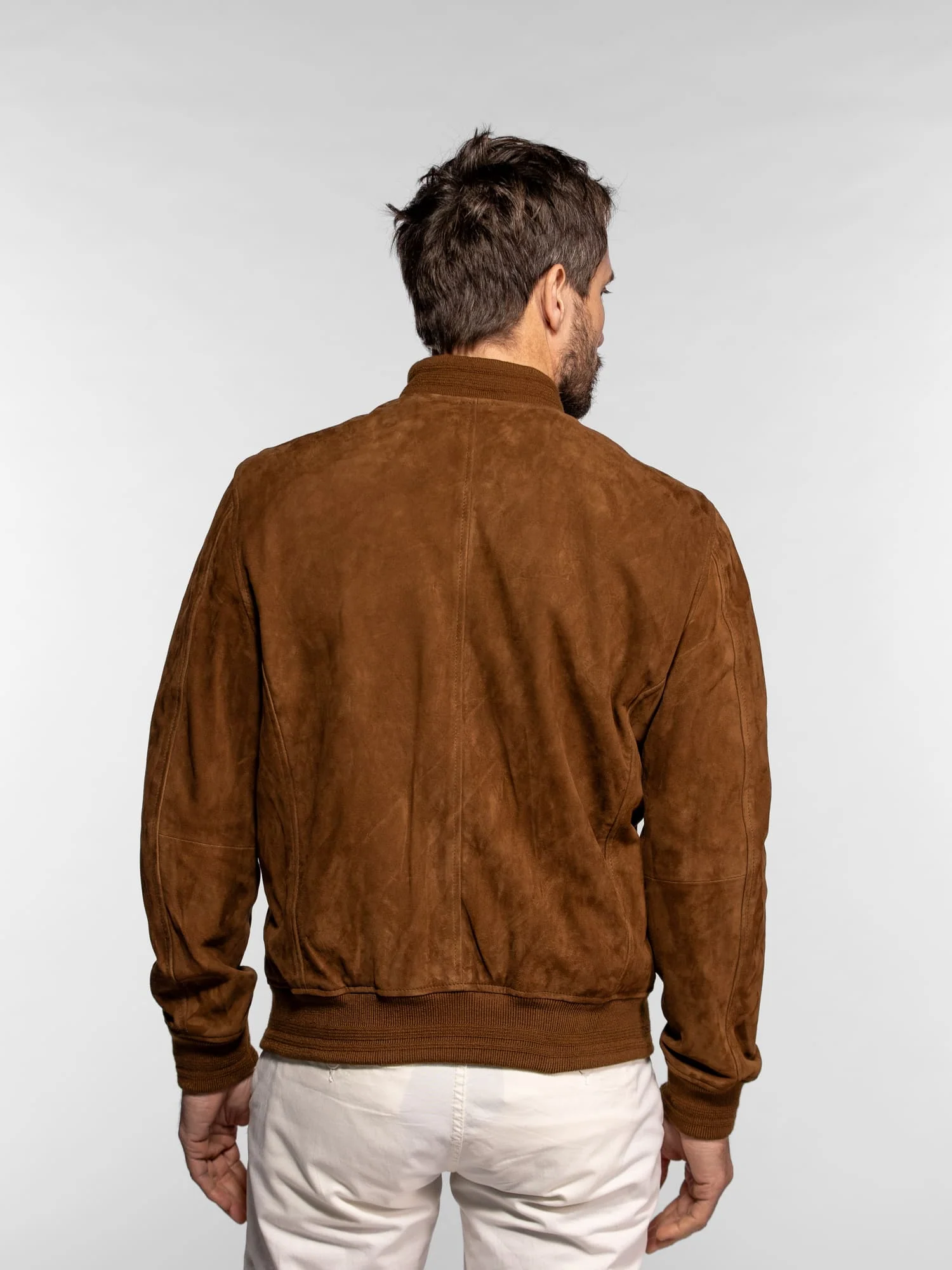 Gila - Bomber cuir suédé - Image 13