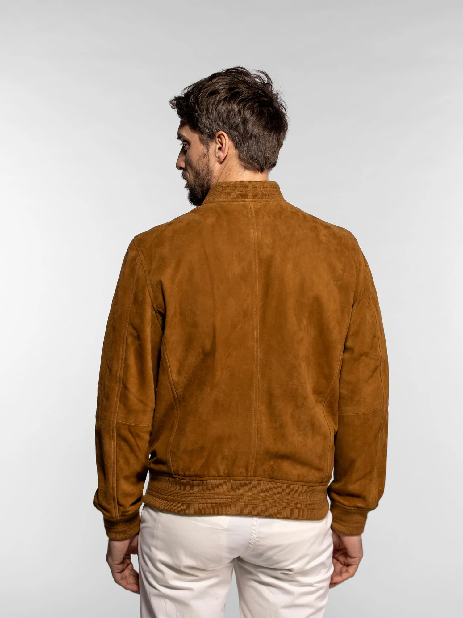Gila - Bomber cuir suédé - Image 4