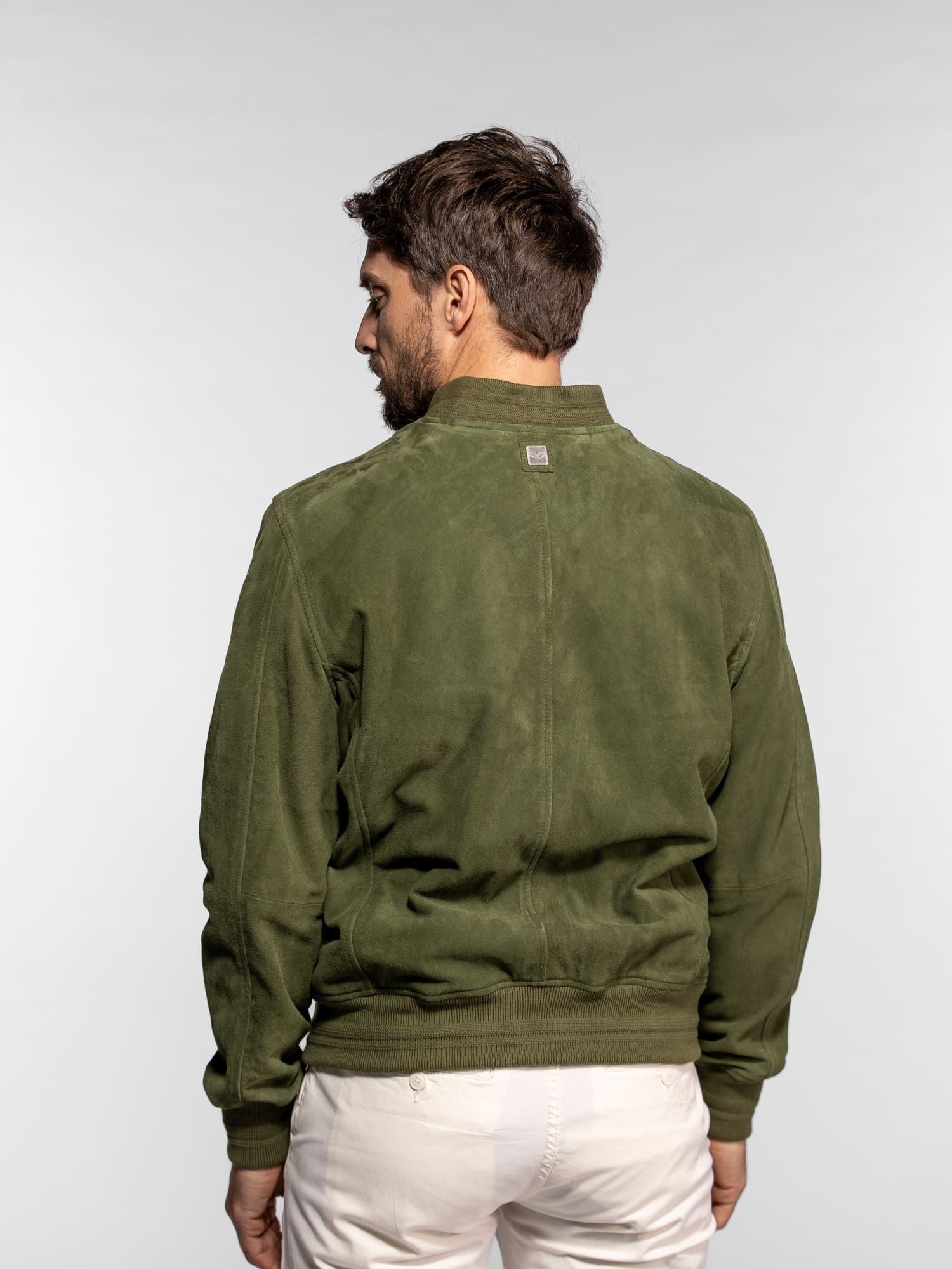 Gila - Bomber cuir suédé - Image 8