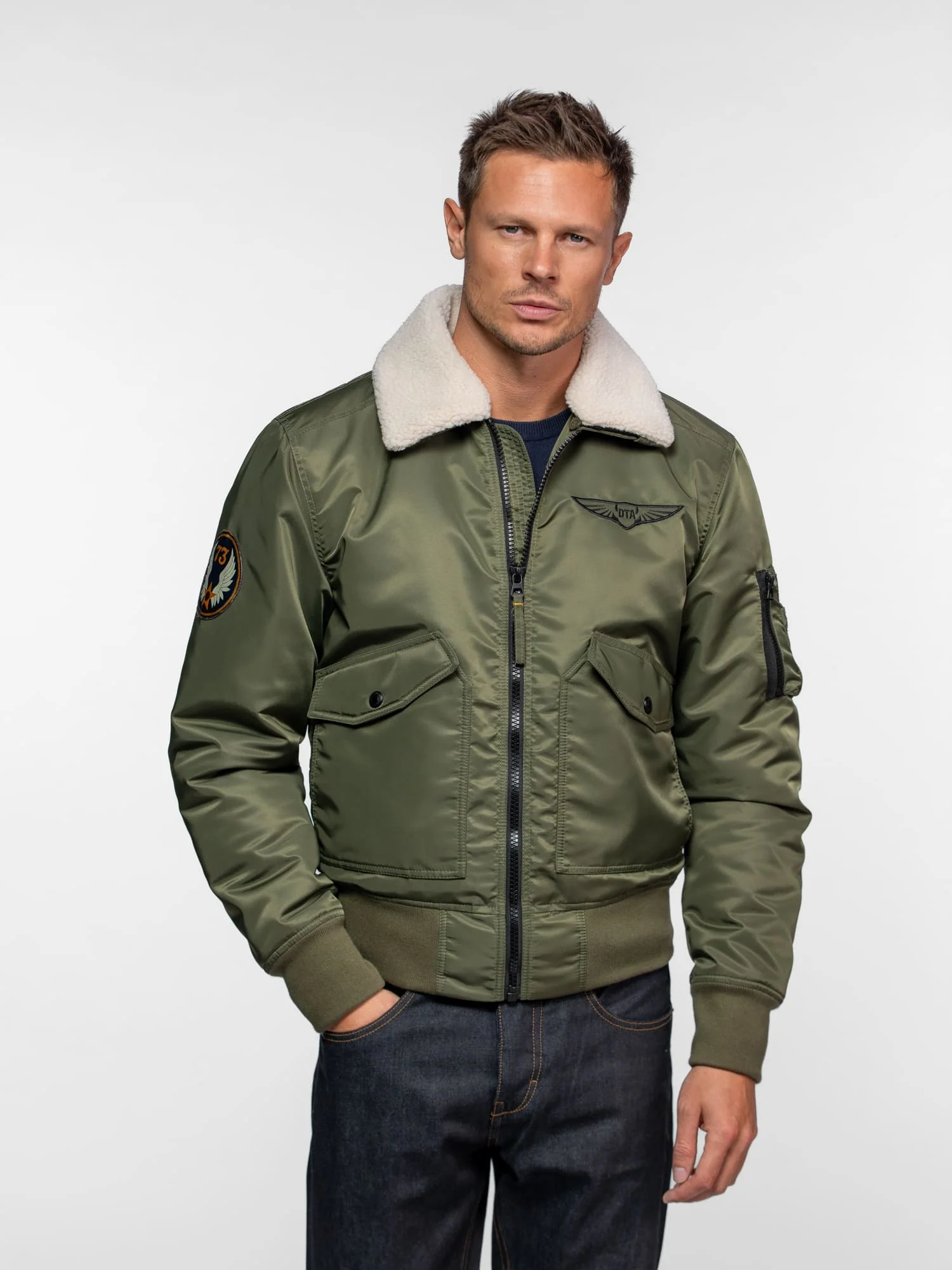 Hanford - Veste aviateur en nylon