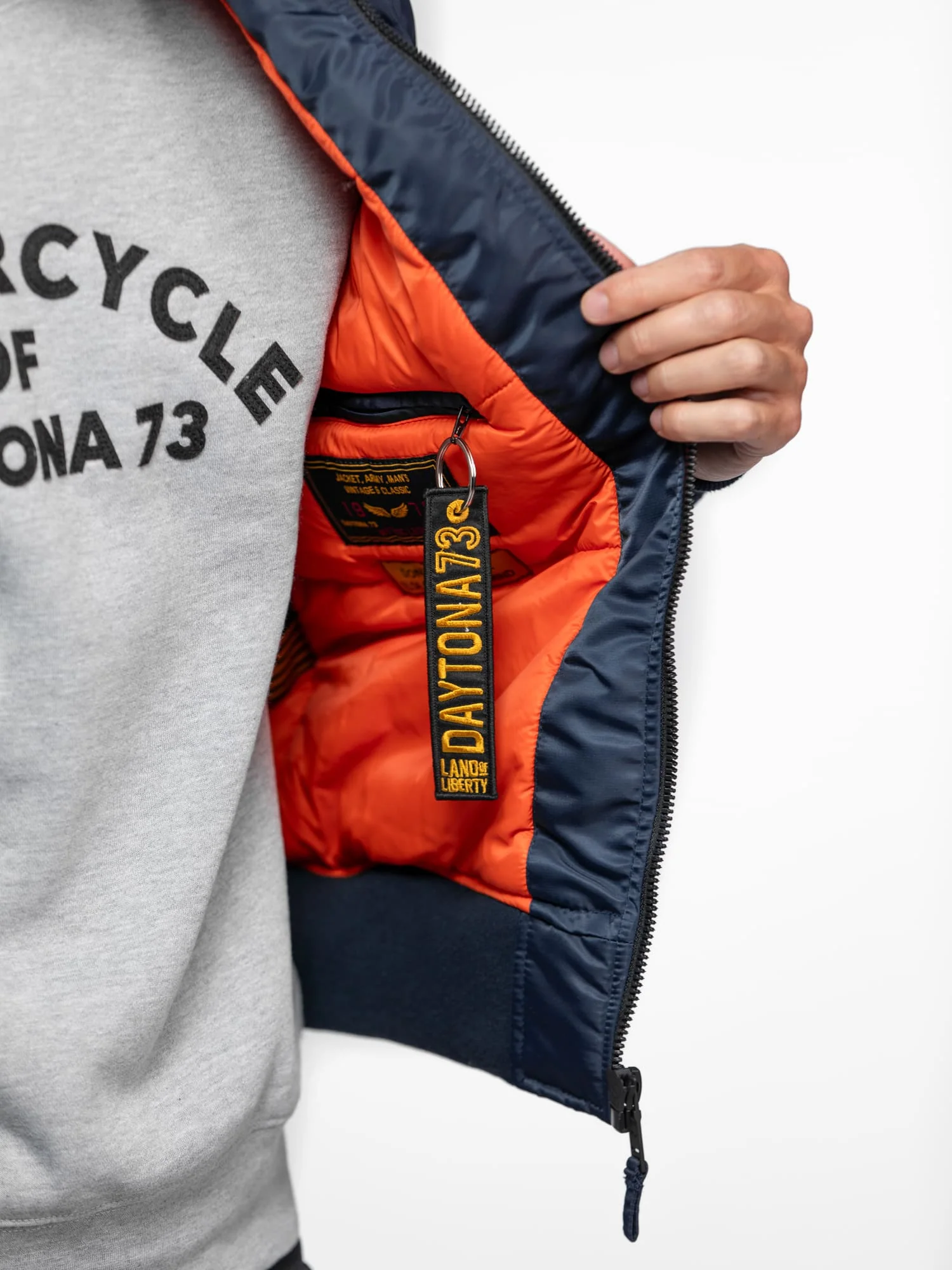 Hanford - Veste aviateur en nylon - Image 14