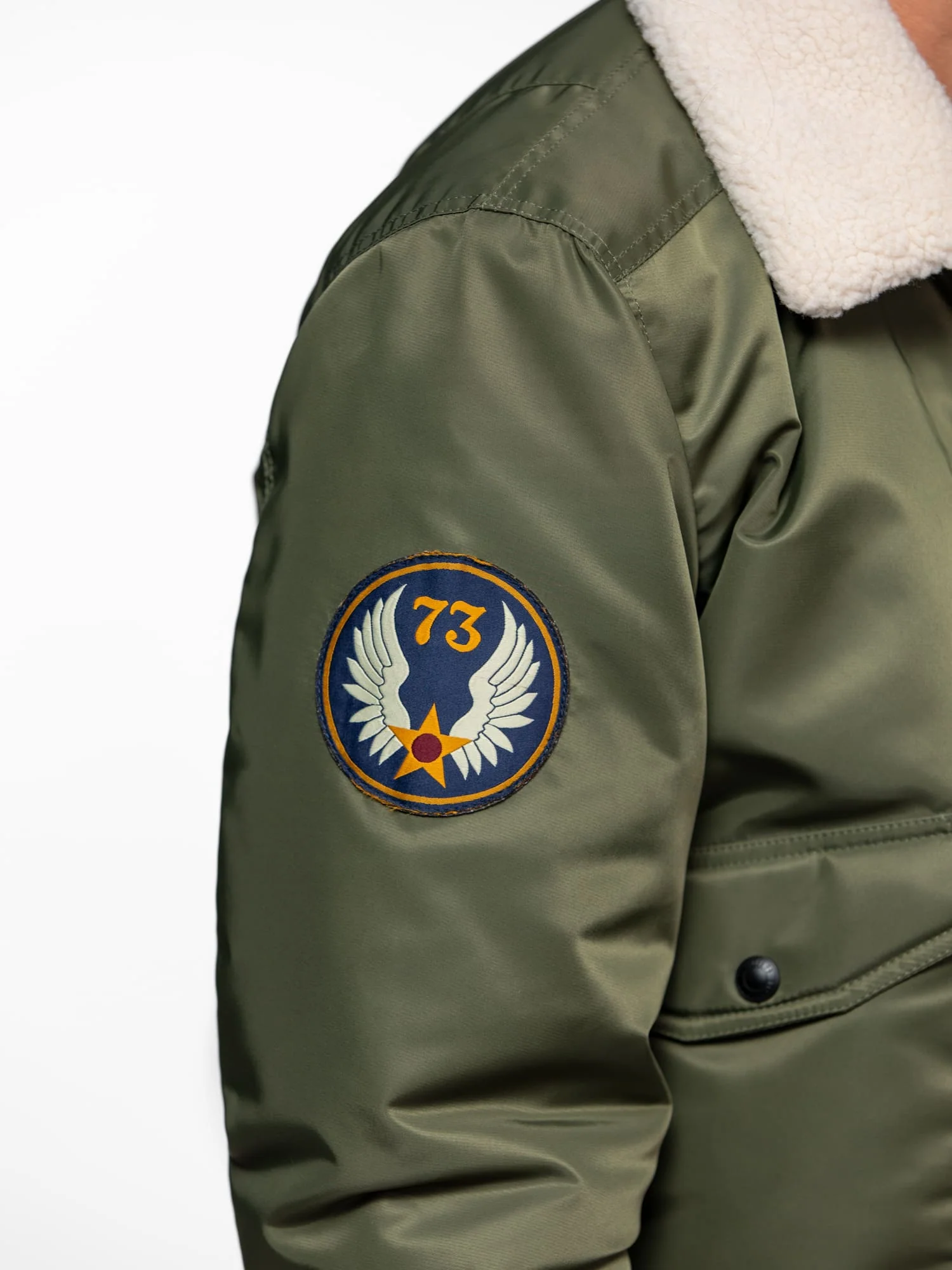 Hanford - Veste aviateur en nylon - Image 3