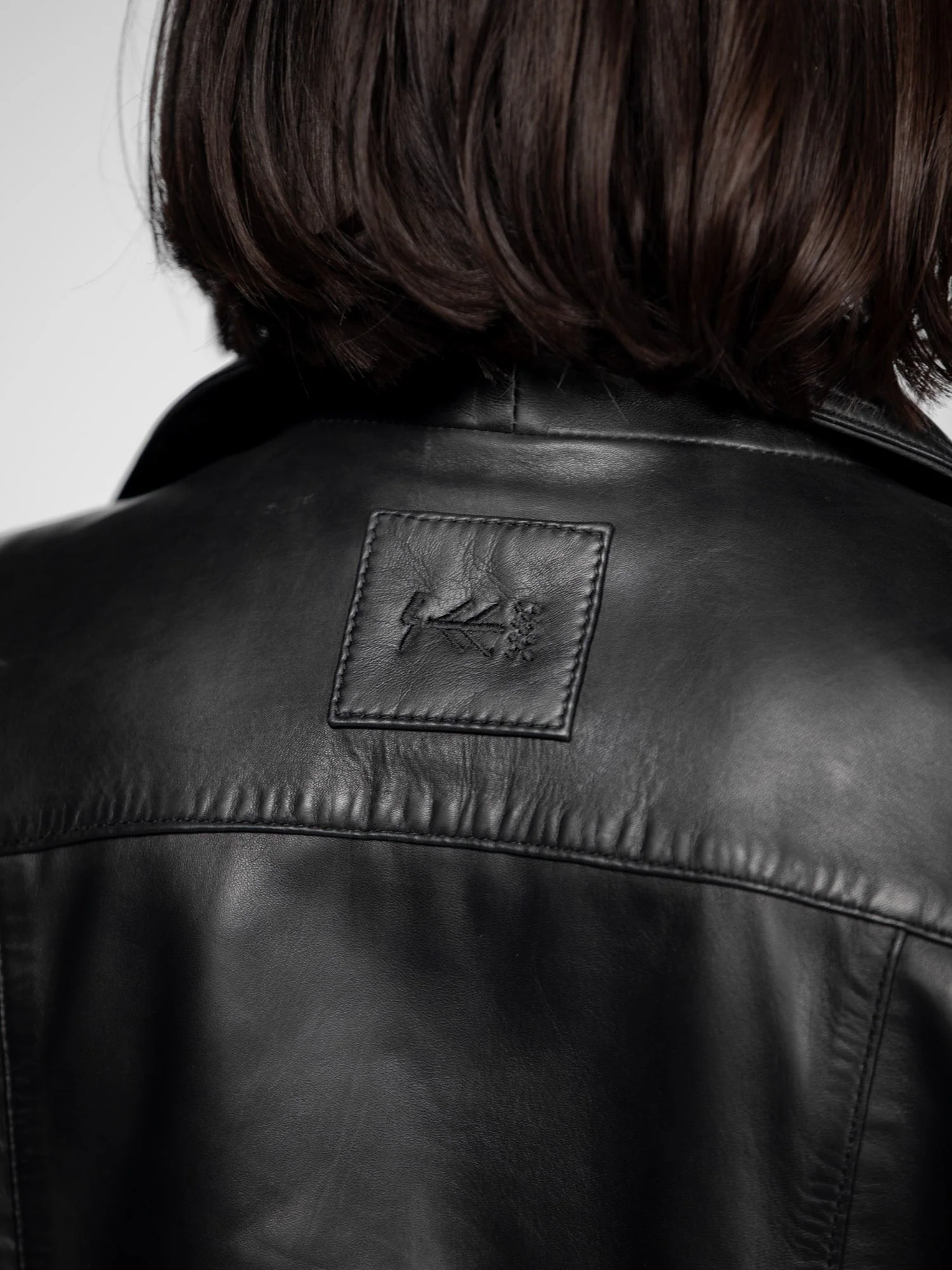 Haven - Blouson biker cuir femme - Image 15