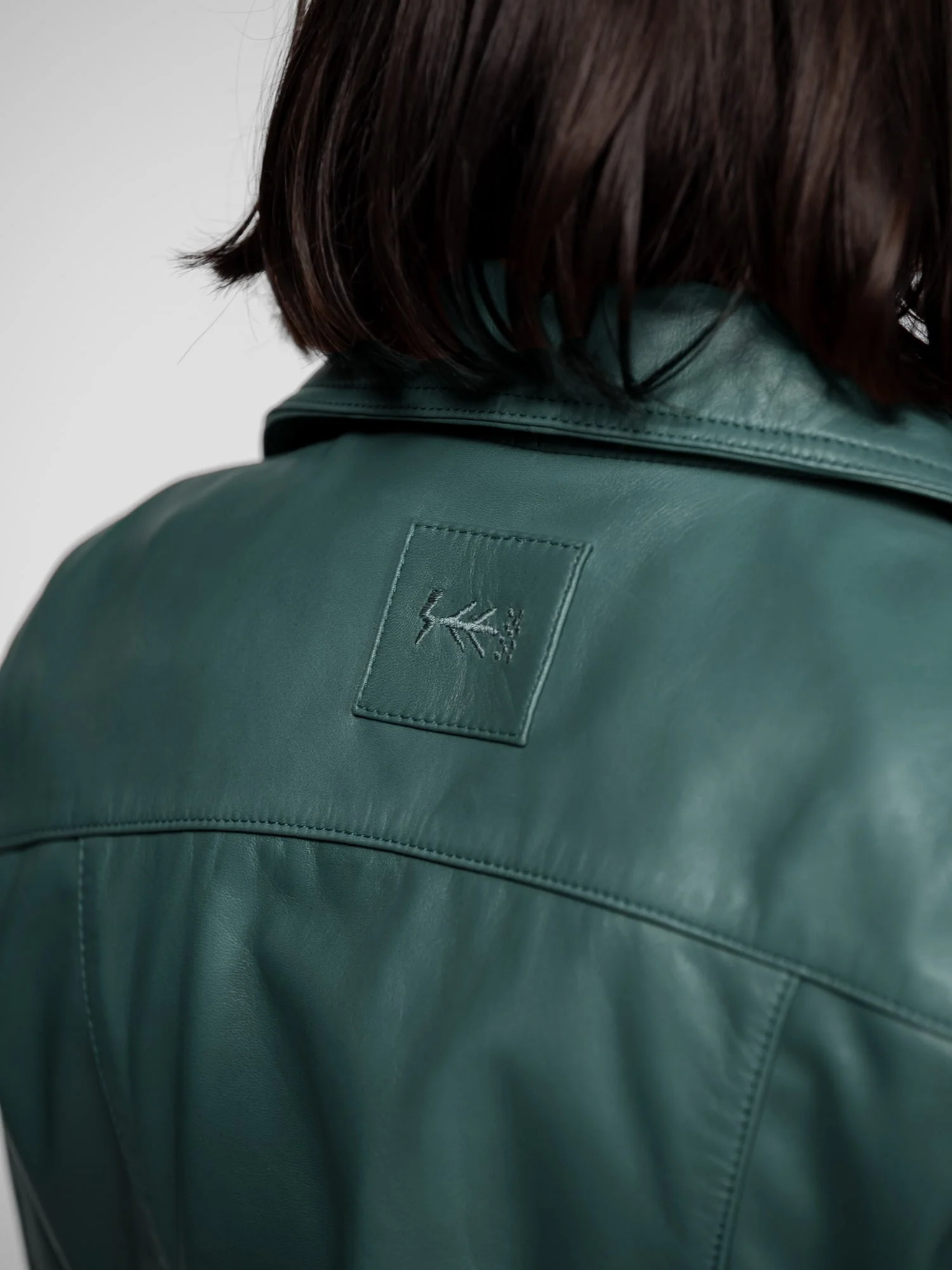 Haven - Blouson biker cuir femme - Image 18