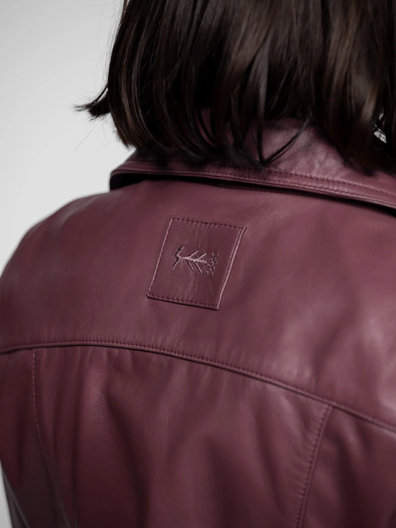 Haven - Blouson biker cuir femme - Image 21