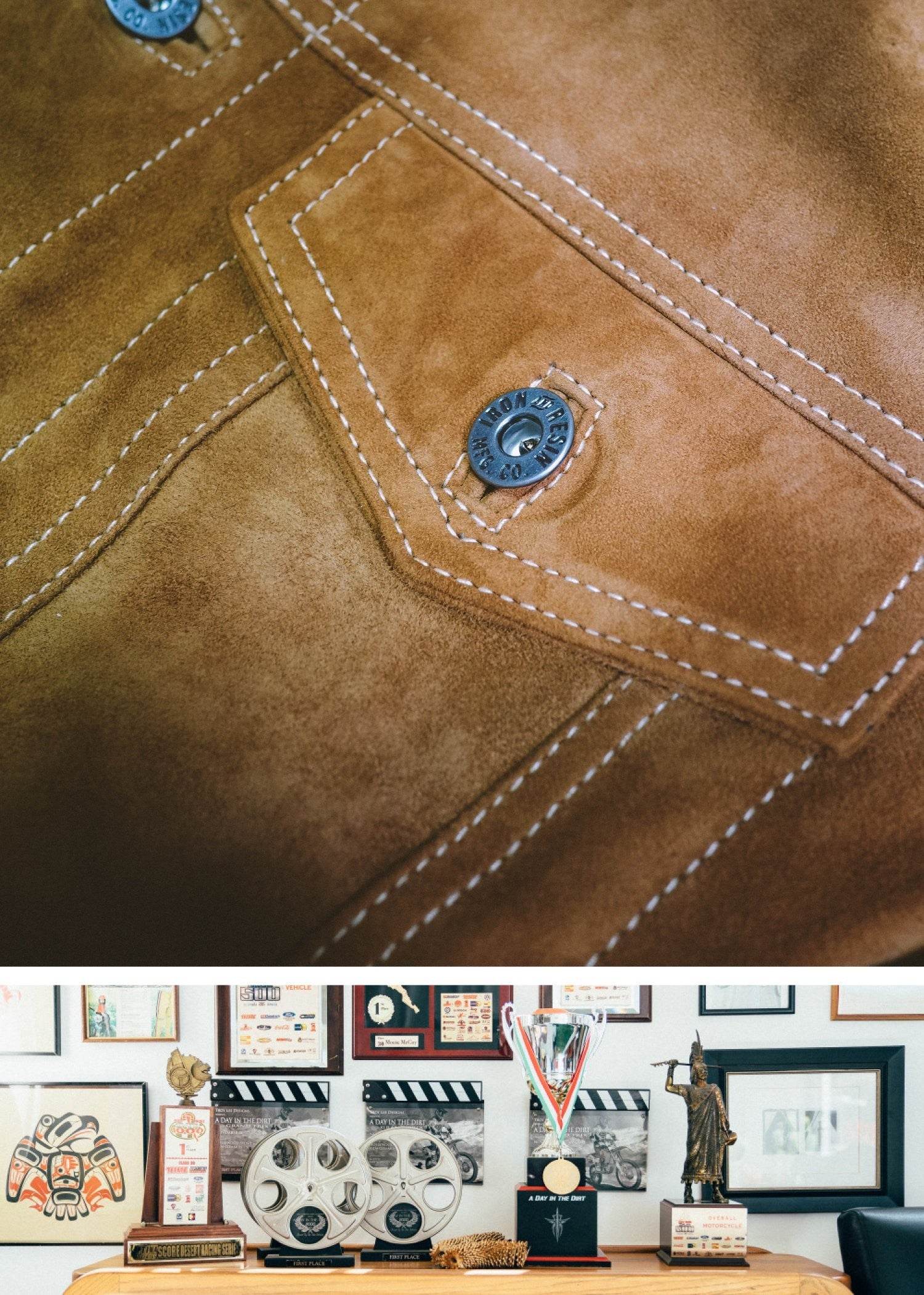 Highwayman - Blouson cuir homme - Image 6