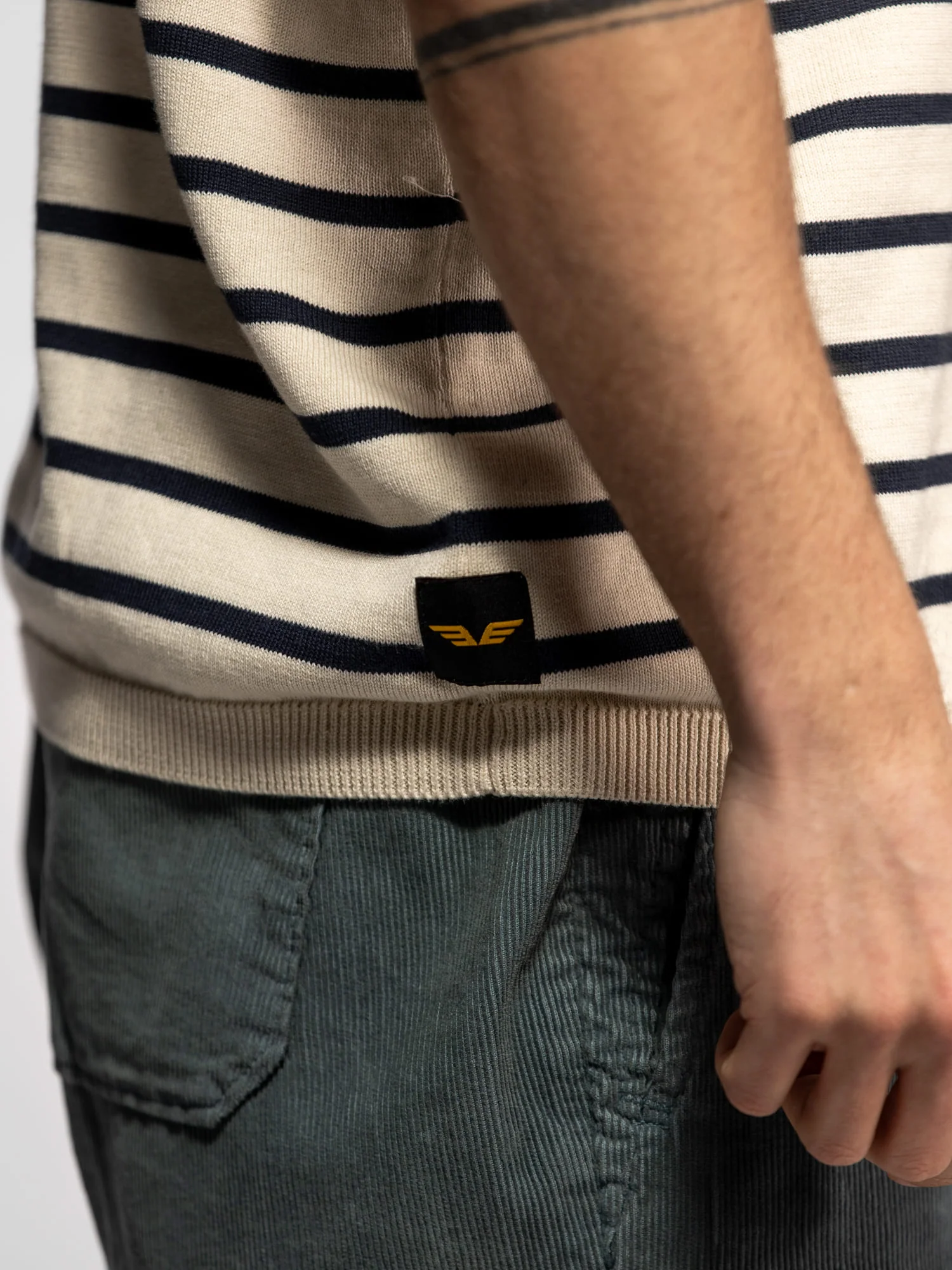 Holt - Pull tricot marinière - Image 6