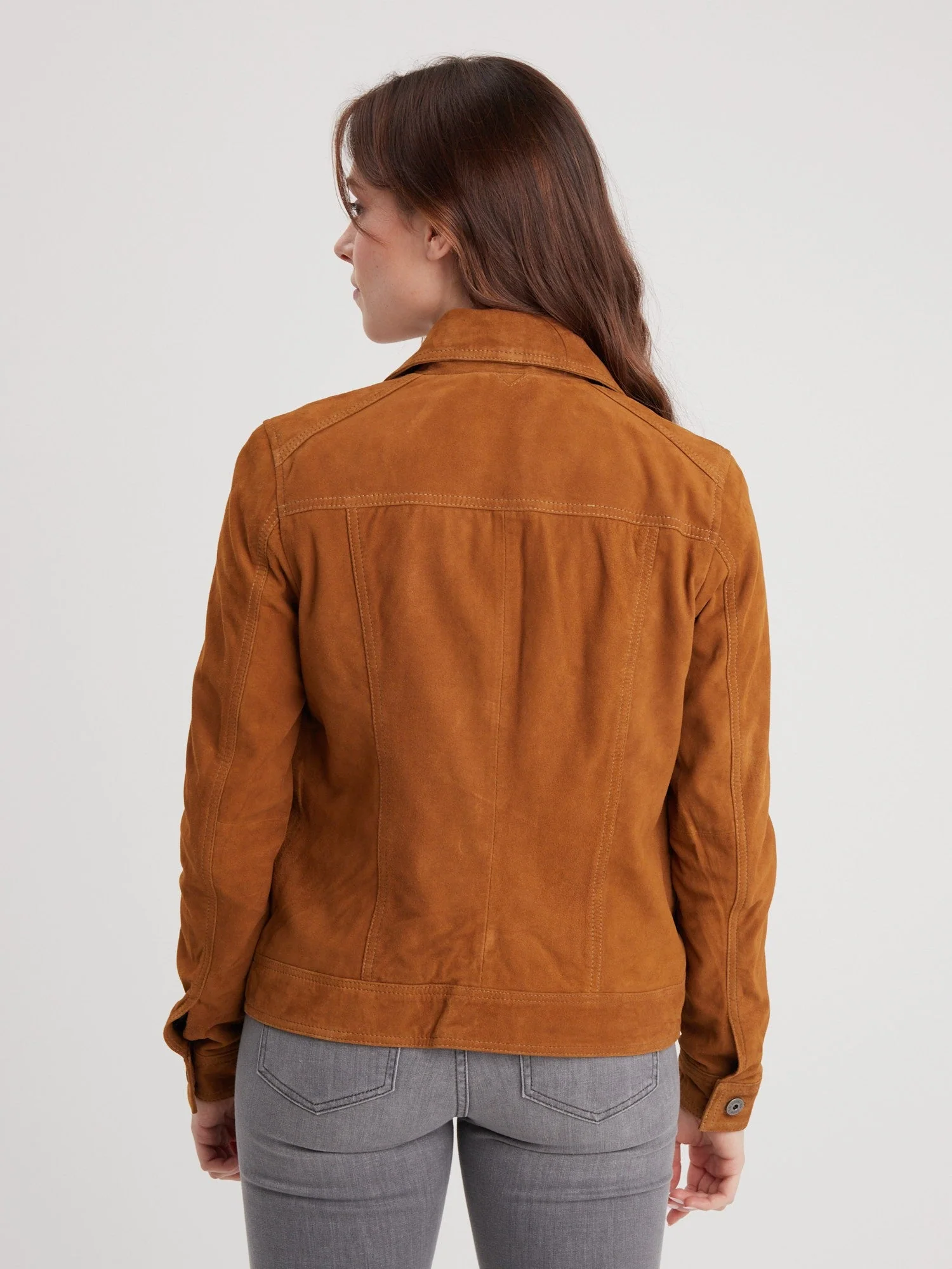 Jeanne - Veste en daim femme - Image 4
