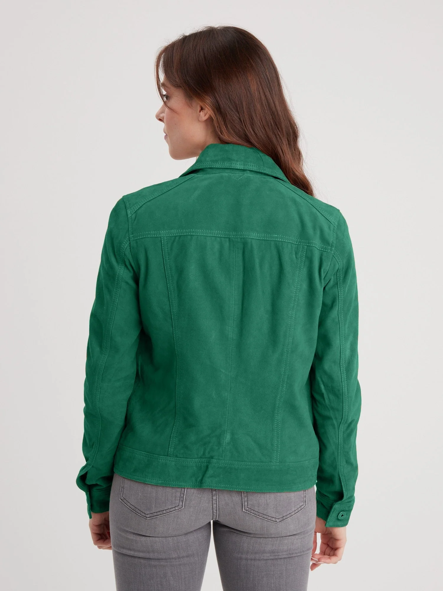 Jeanne - Veste en daim femme - Image 8