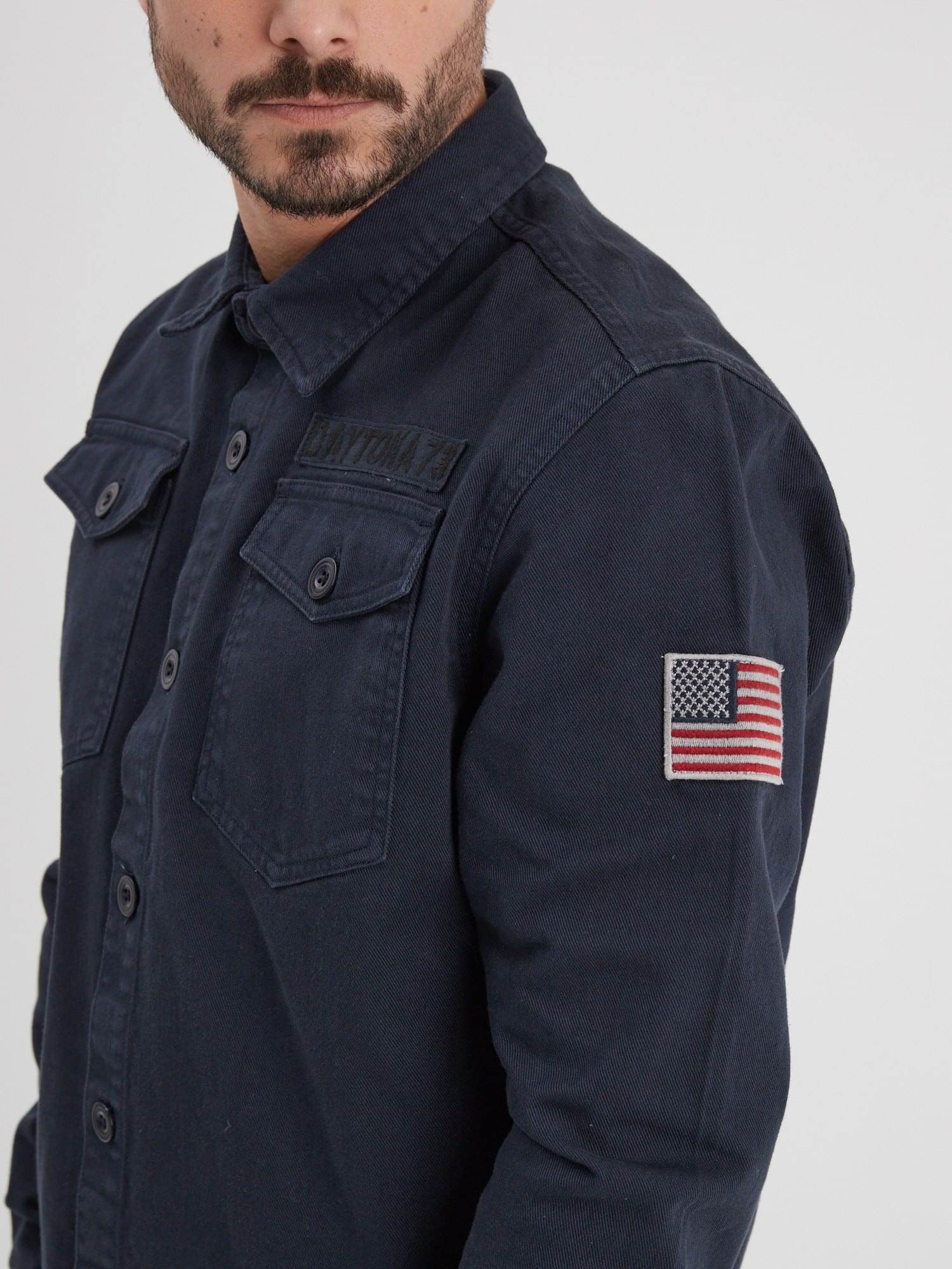 Jeffy - Chemise militaire homme - Image 11