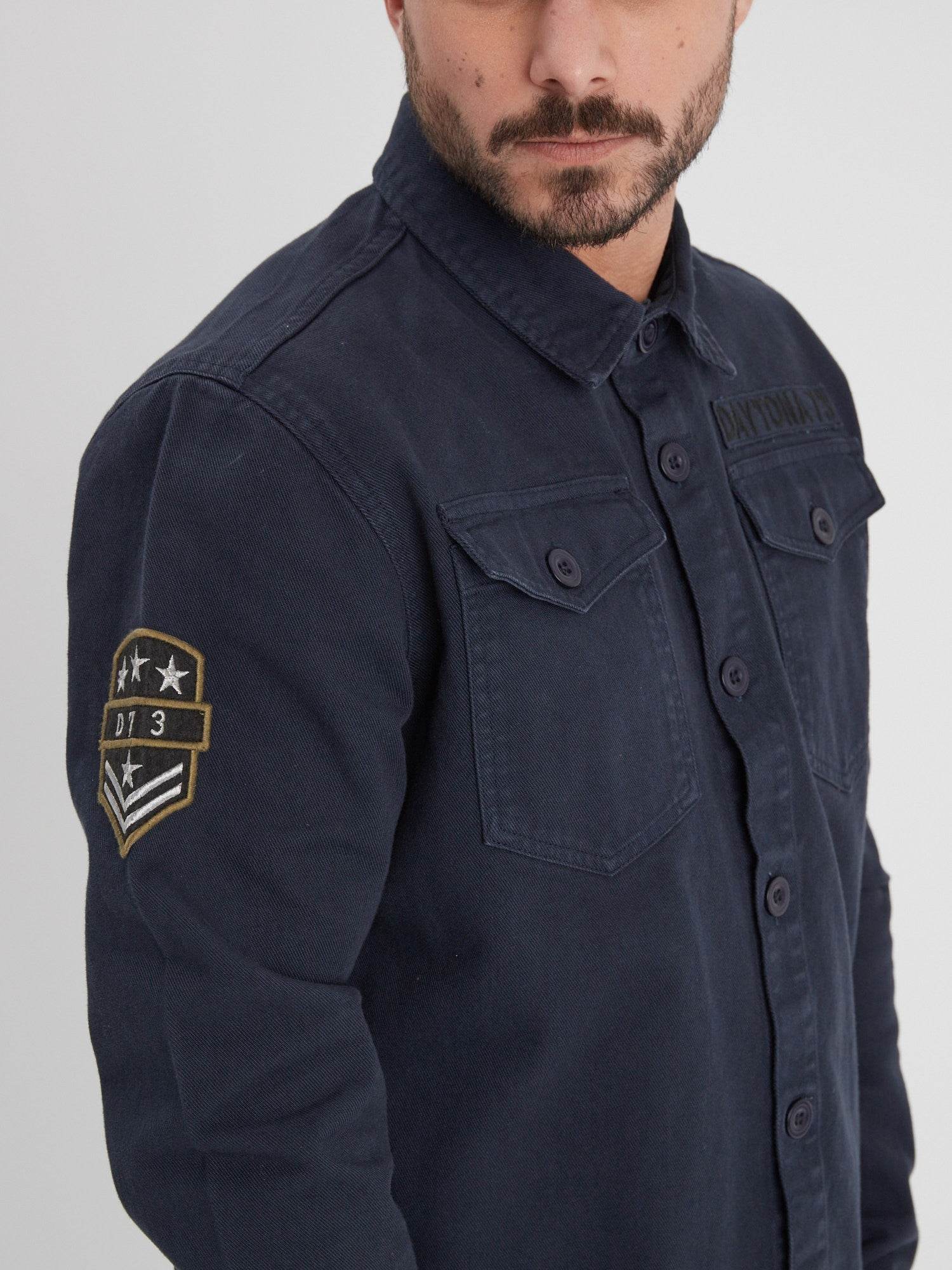 Jeffy - Chemise militaire homme - Image 14