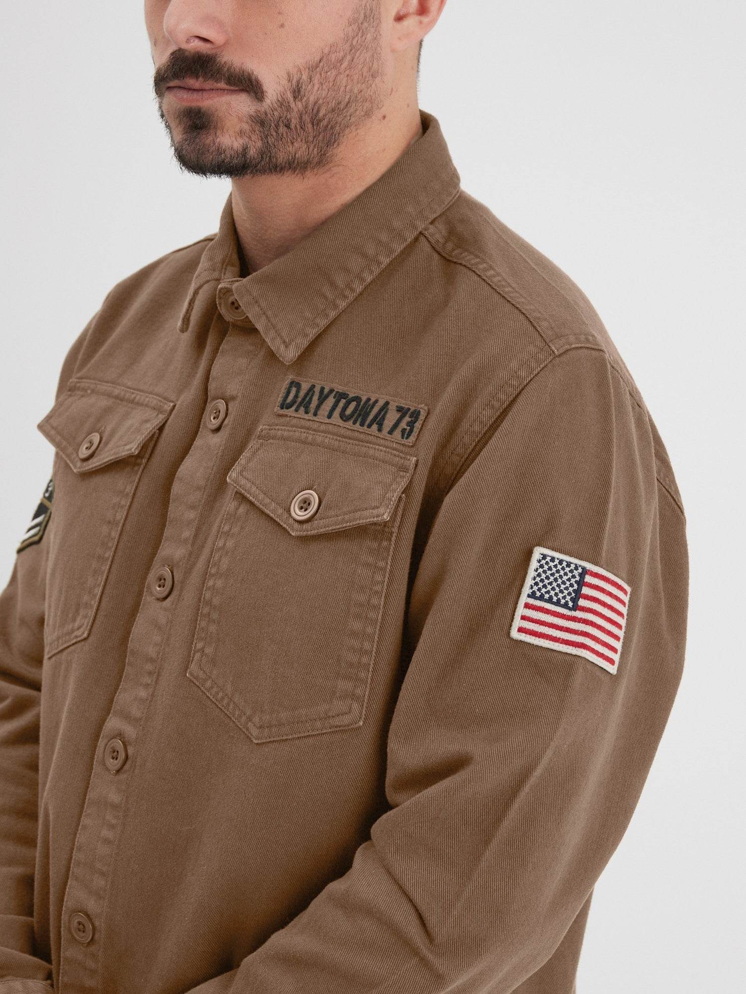 Jeffy - Chemise militaire homme - Image 16