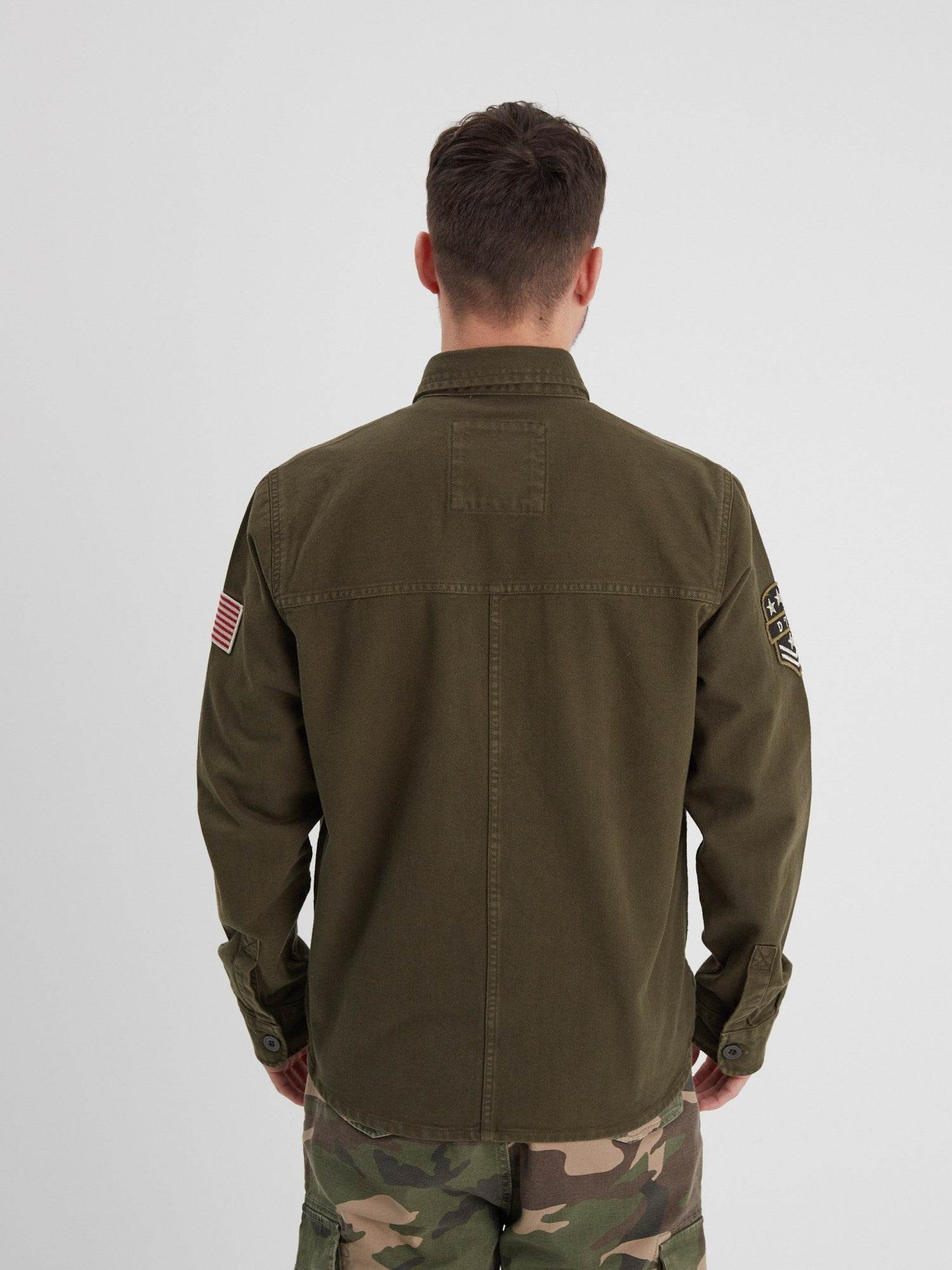 Jeffy - Chemise militaire homme - Image 4