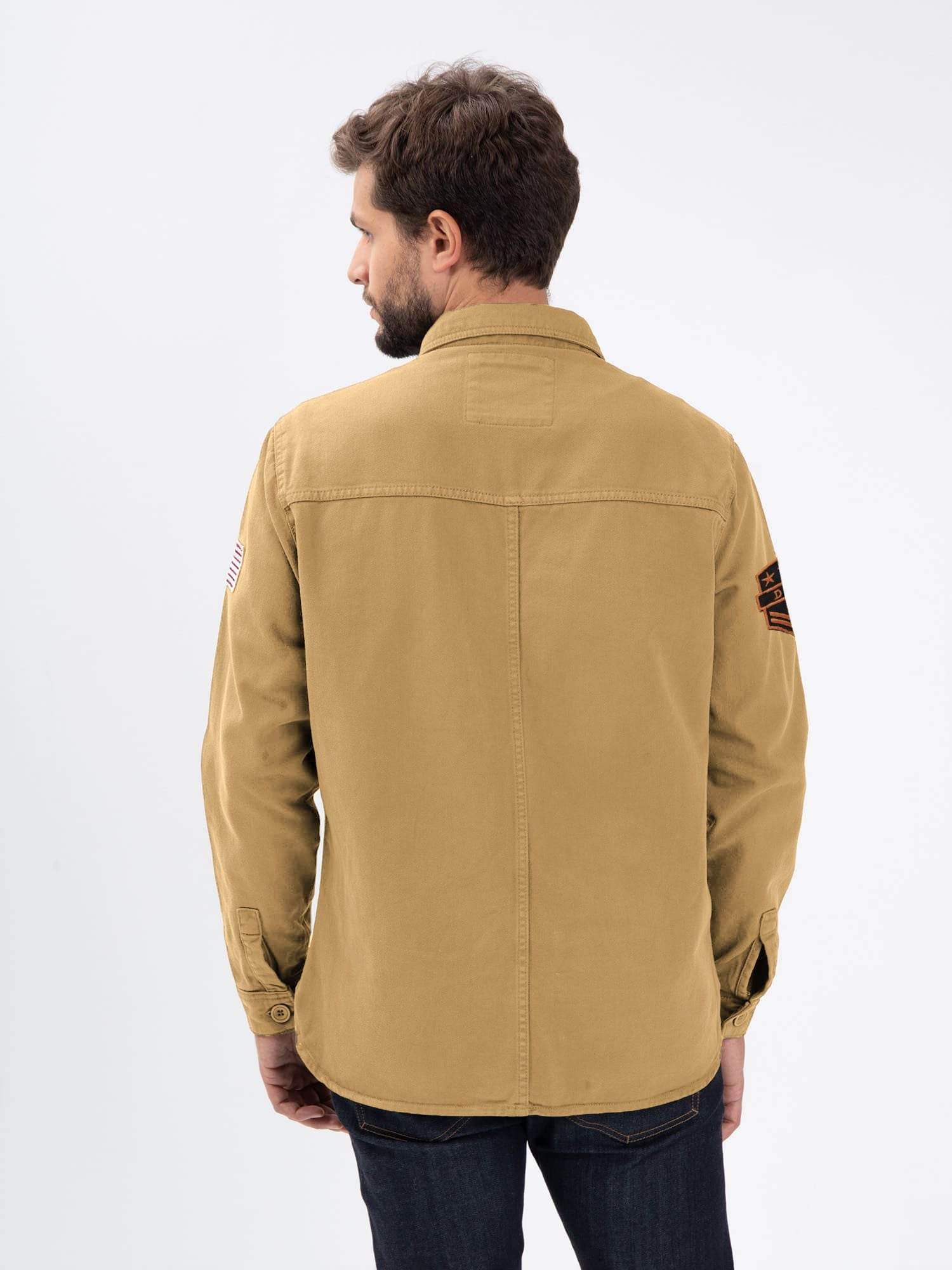 Jeffy - Chemise militaire homme - Image 7