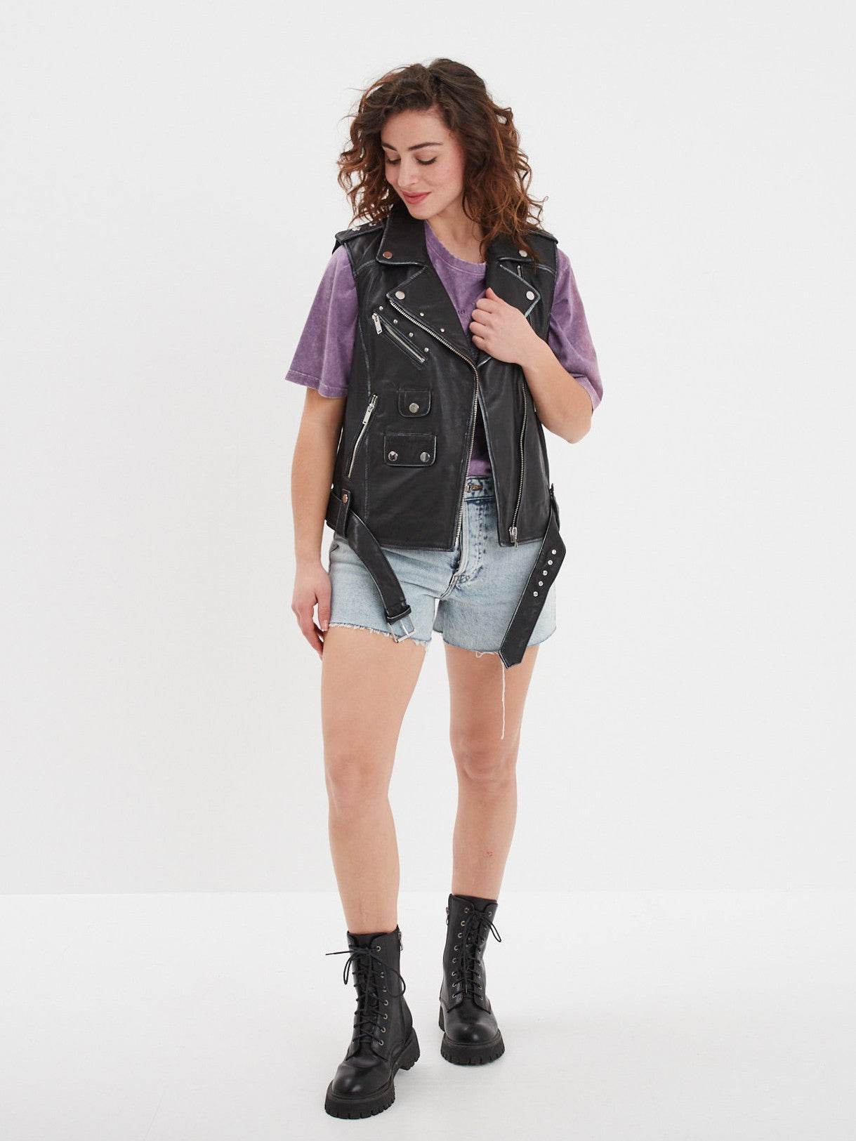 Kendal - Veste sans manches rock - Image 8
