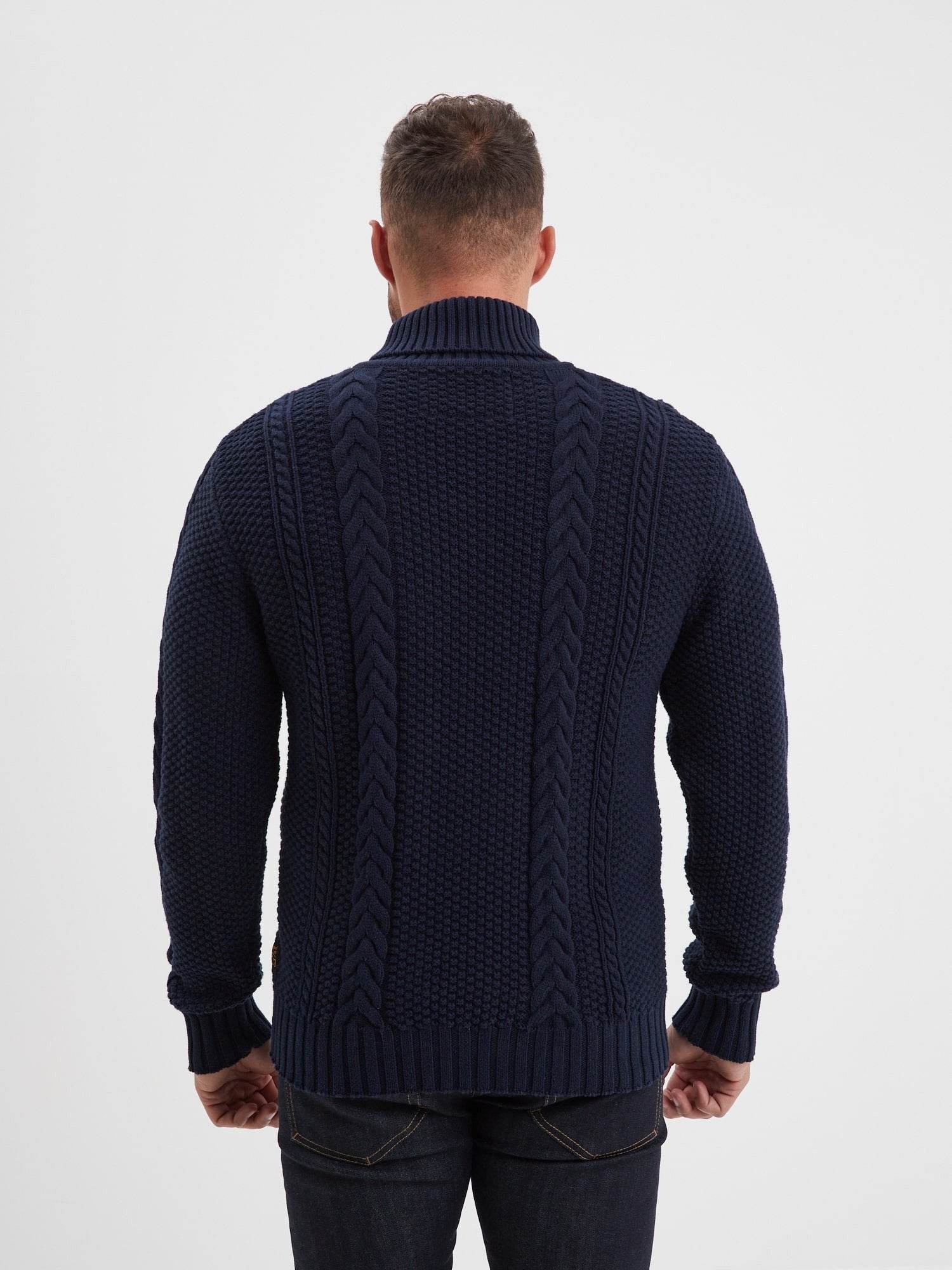 Lander - Pull col roulé homme - Image 10