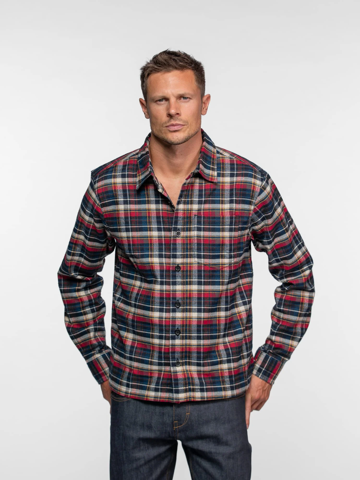 Layton - Chemise en flanelle homme - Image 3