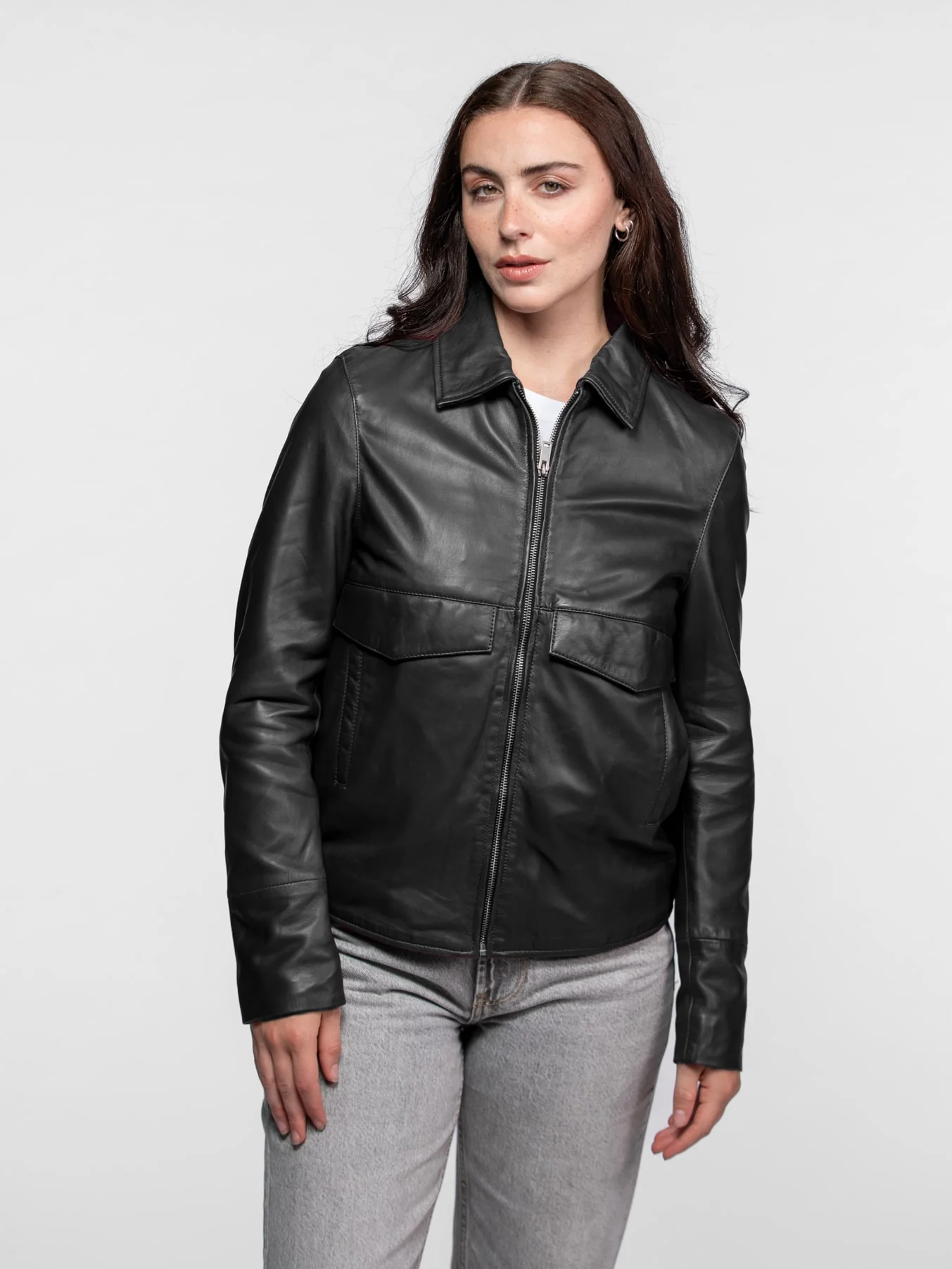Lisa - Veste cuir femme - Image 10