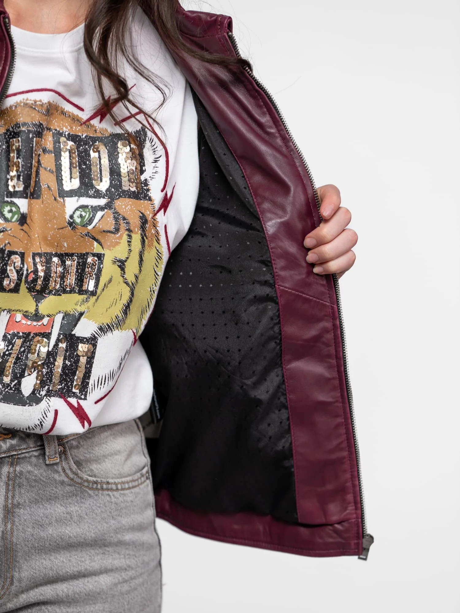 Lisa - Veste cuir femme - Image 7