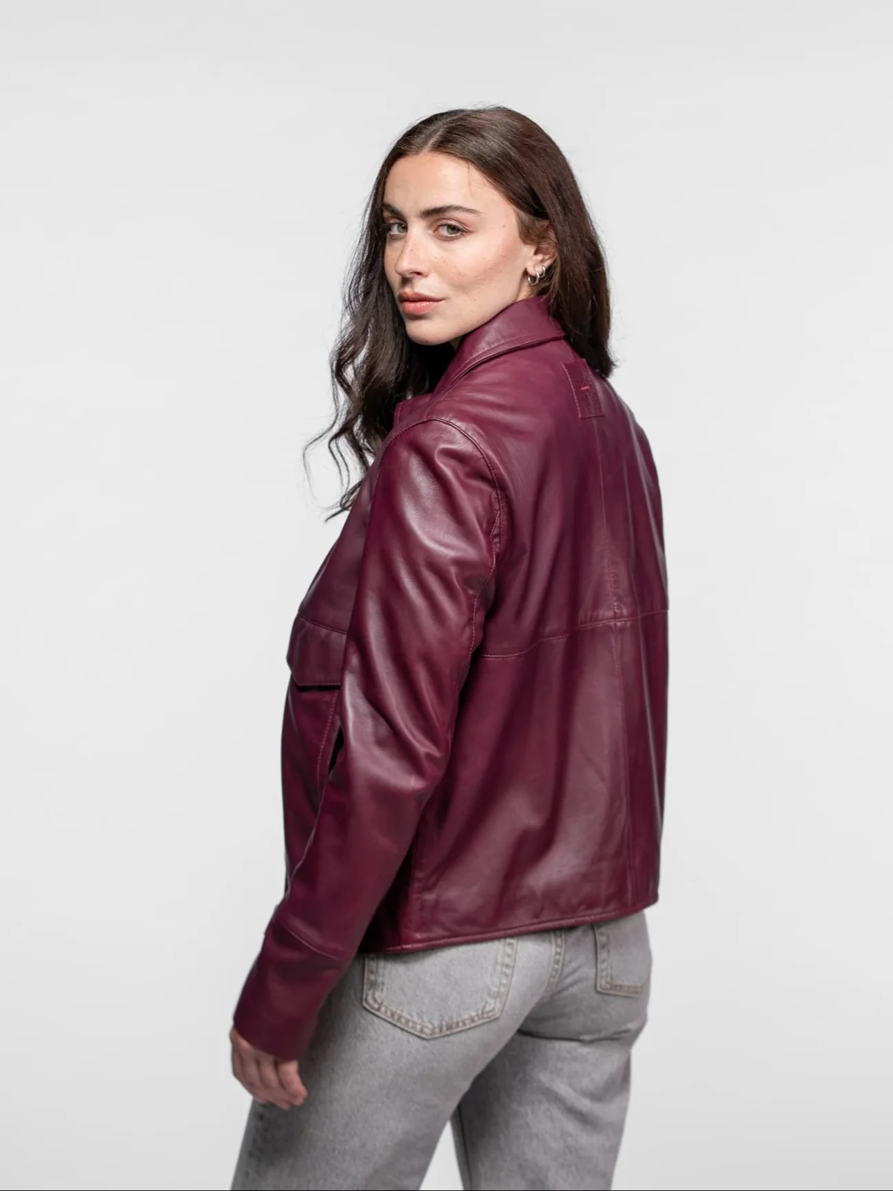 Lisa - Veste cuir femme - Image 8