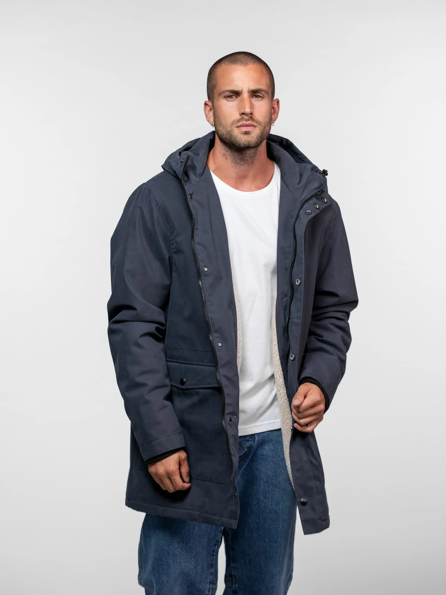 Lopez - Parka avec doublure sherpa - Image 4