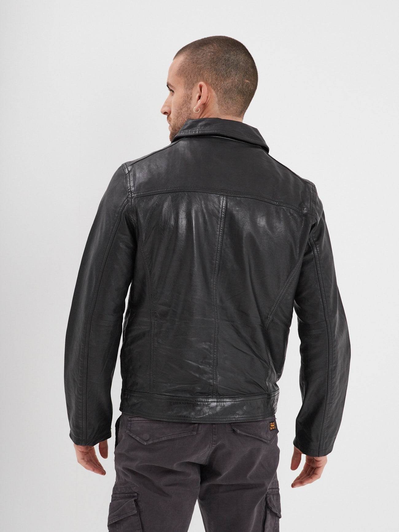 Major - Blouson cuir homme - Image 11