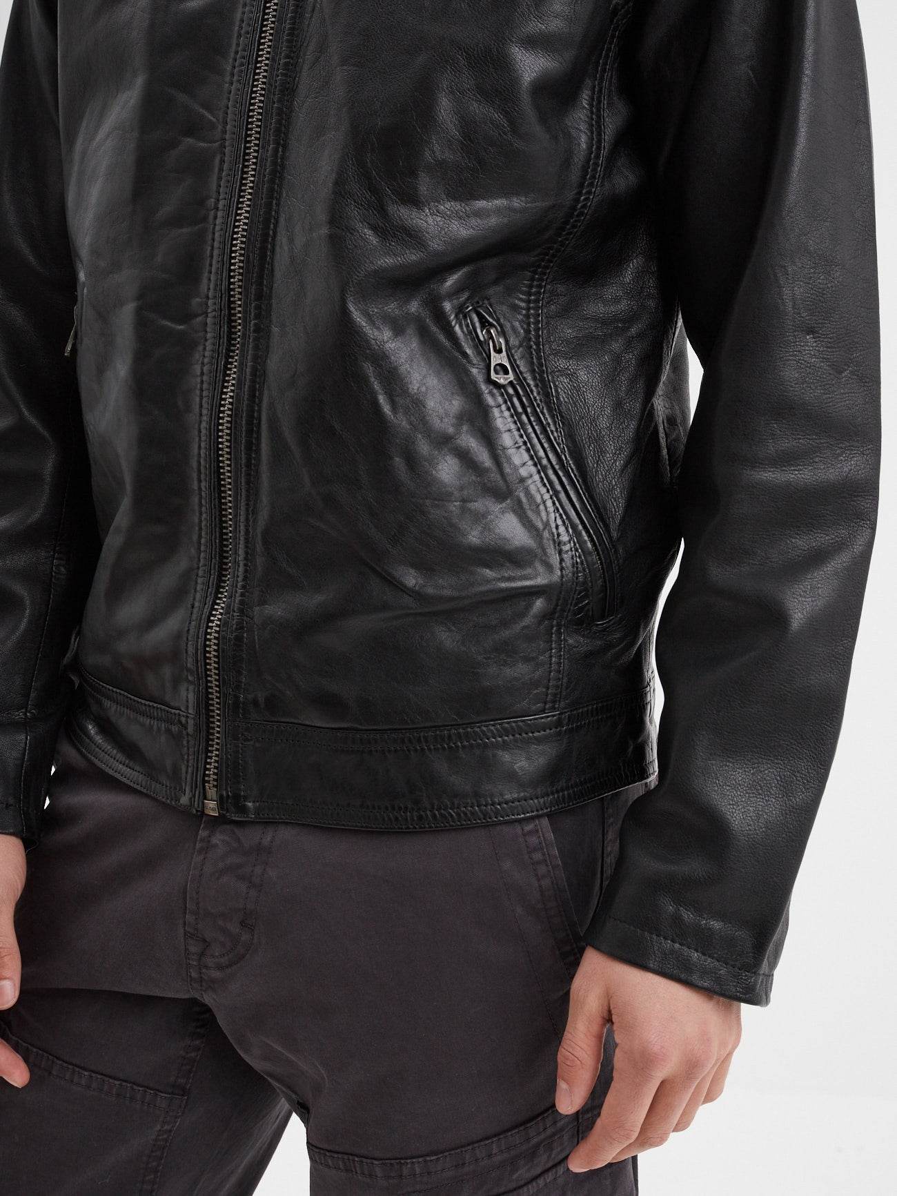 Major - Blouson cuir homme - Image 12