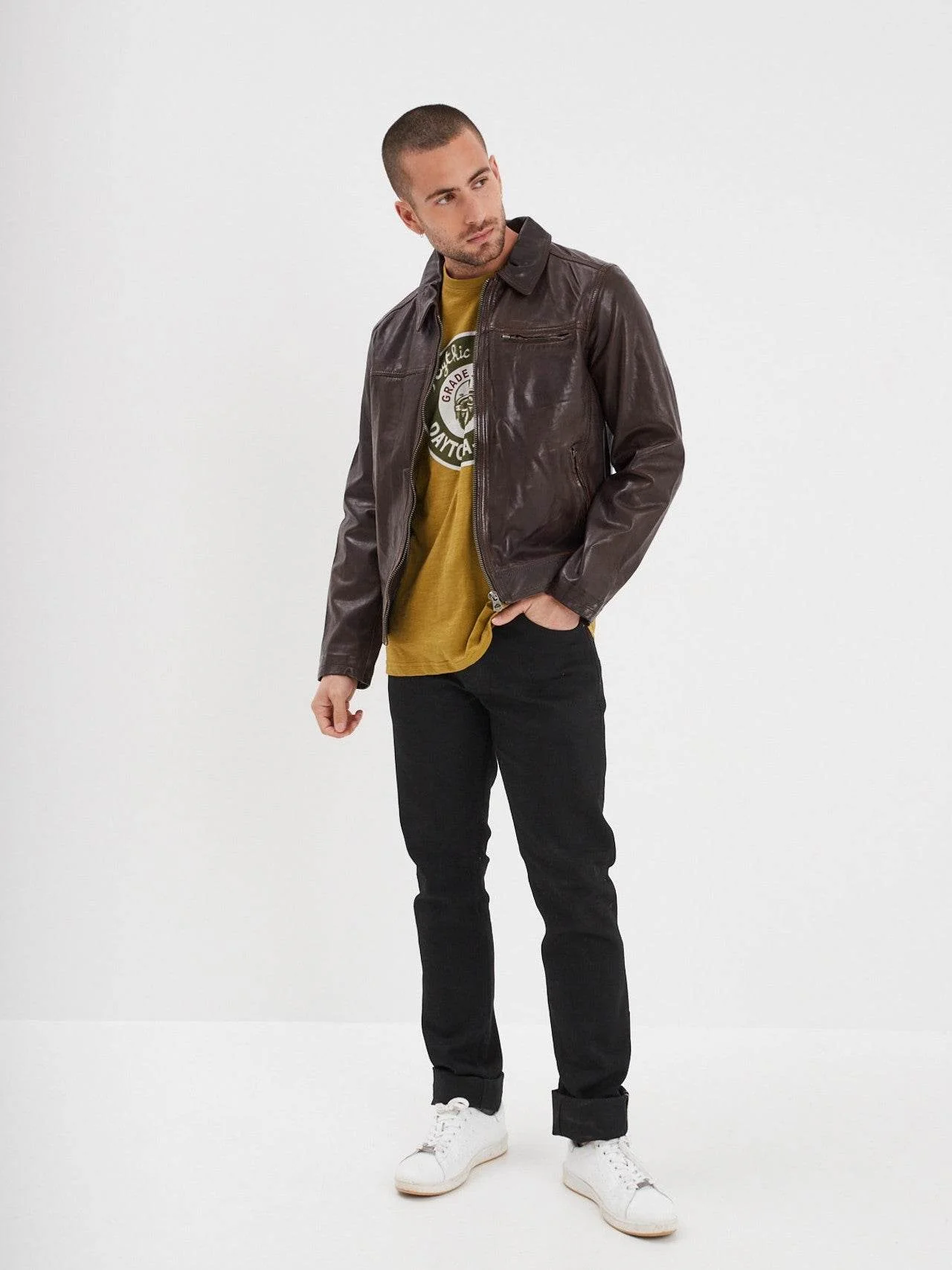 Major - Blouson cuir homme - Image 15