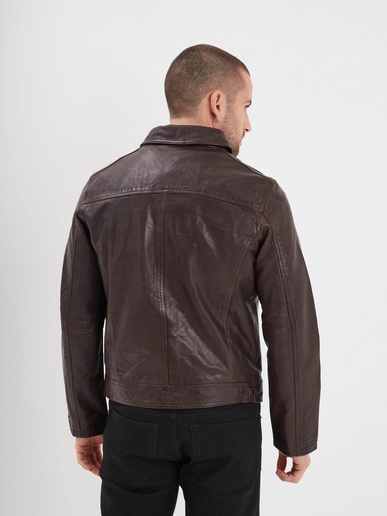 Major - Blouson cuir homme - Image 17