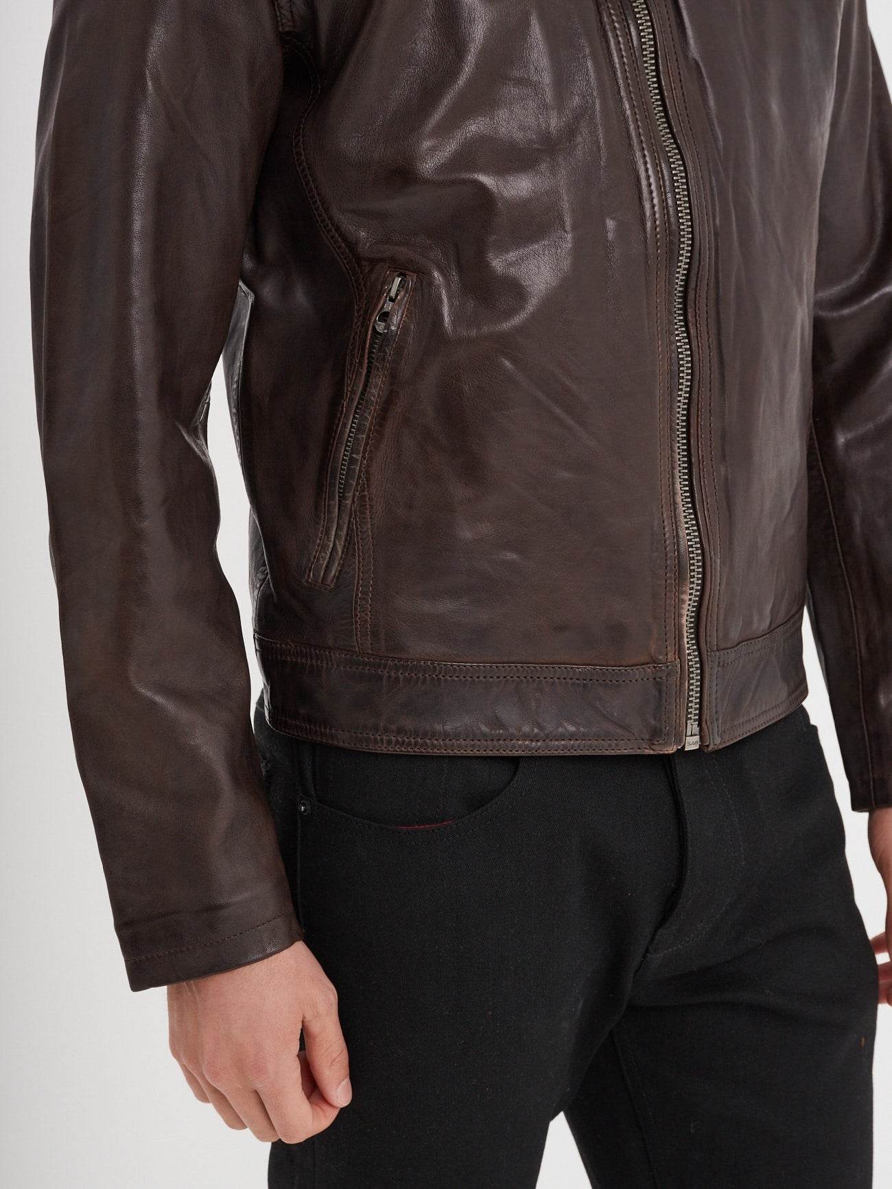 Major - Blouson cuir homme - Image 18
