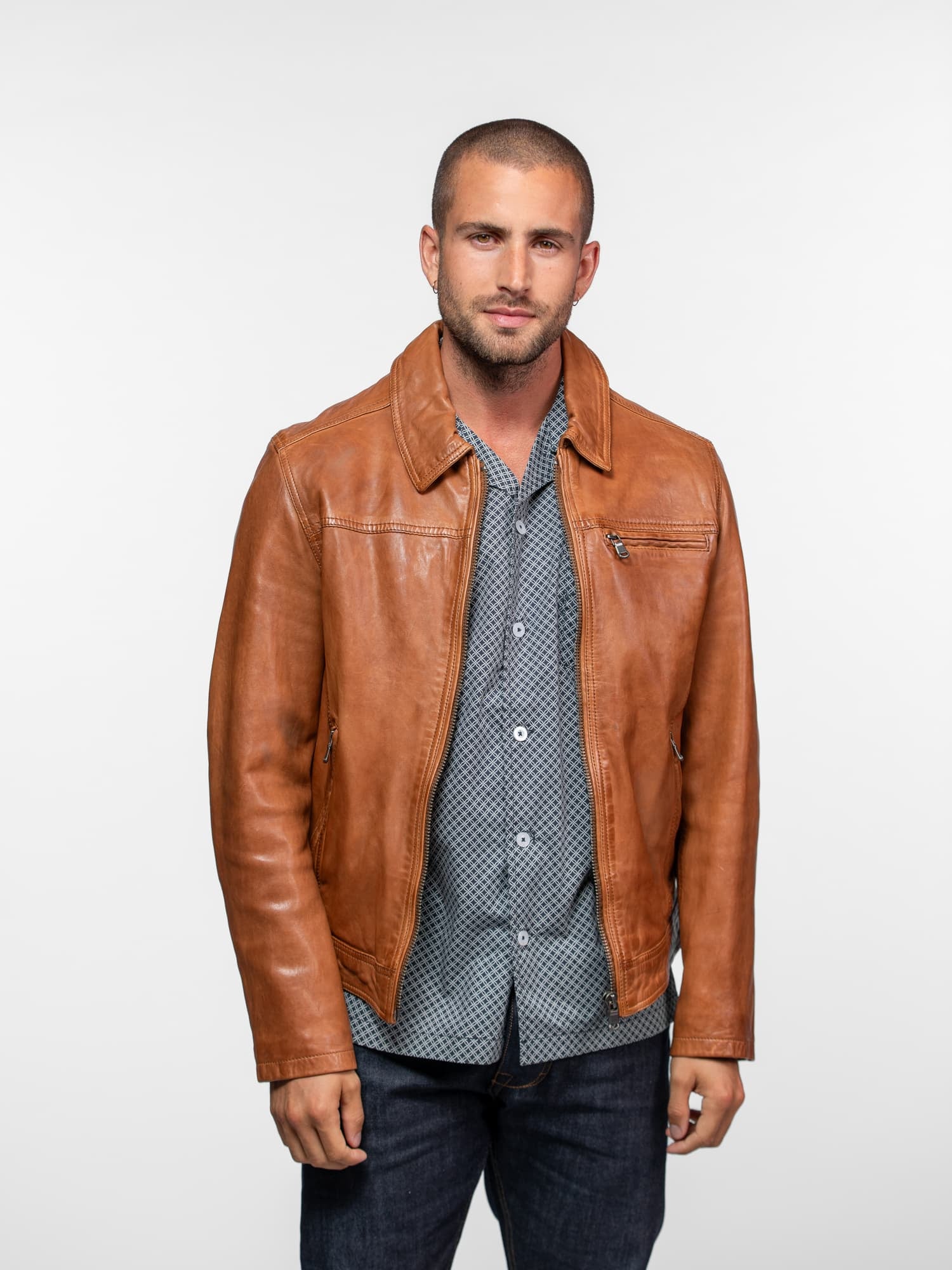 Major - Blouson cuir homme - Image 19