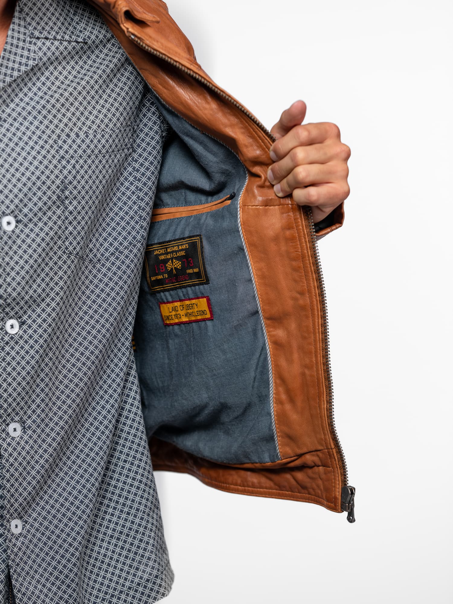 Major - Blouson cuir homme - Image 23
