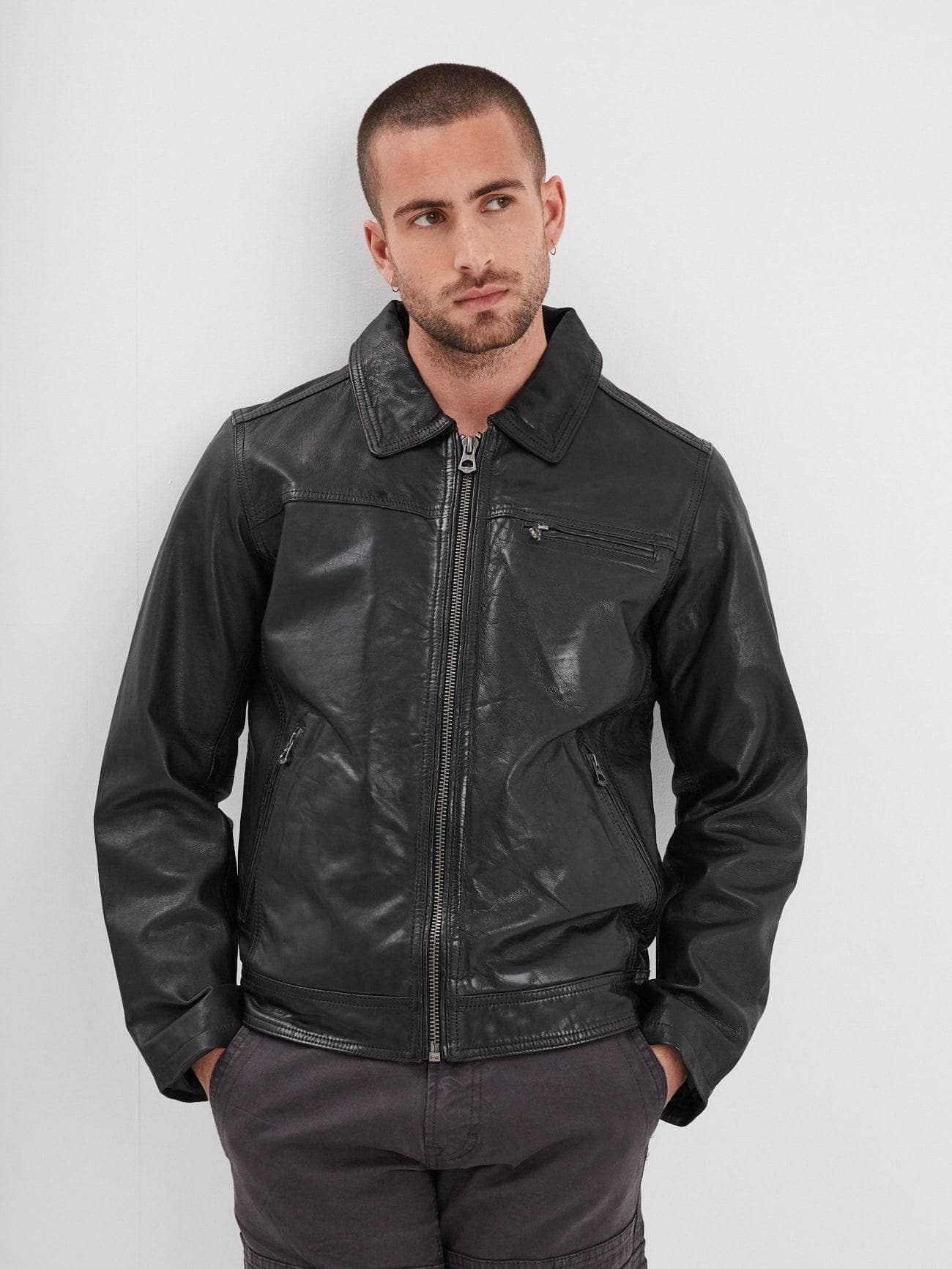 Major - Blouson cuir homme - Image 7