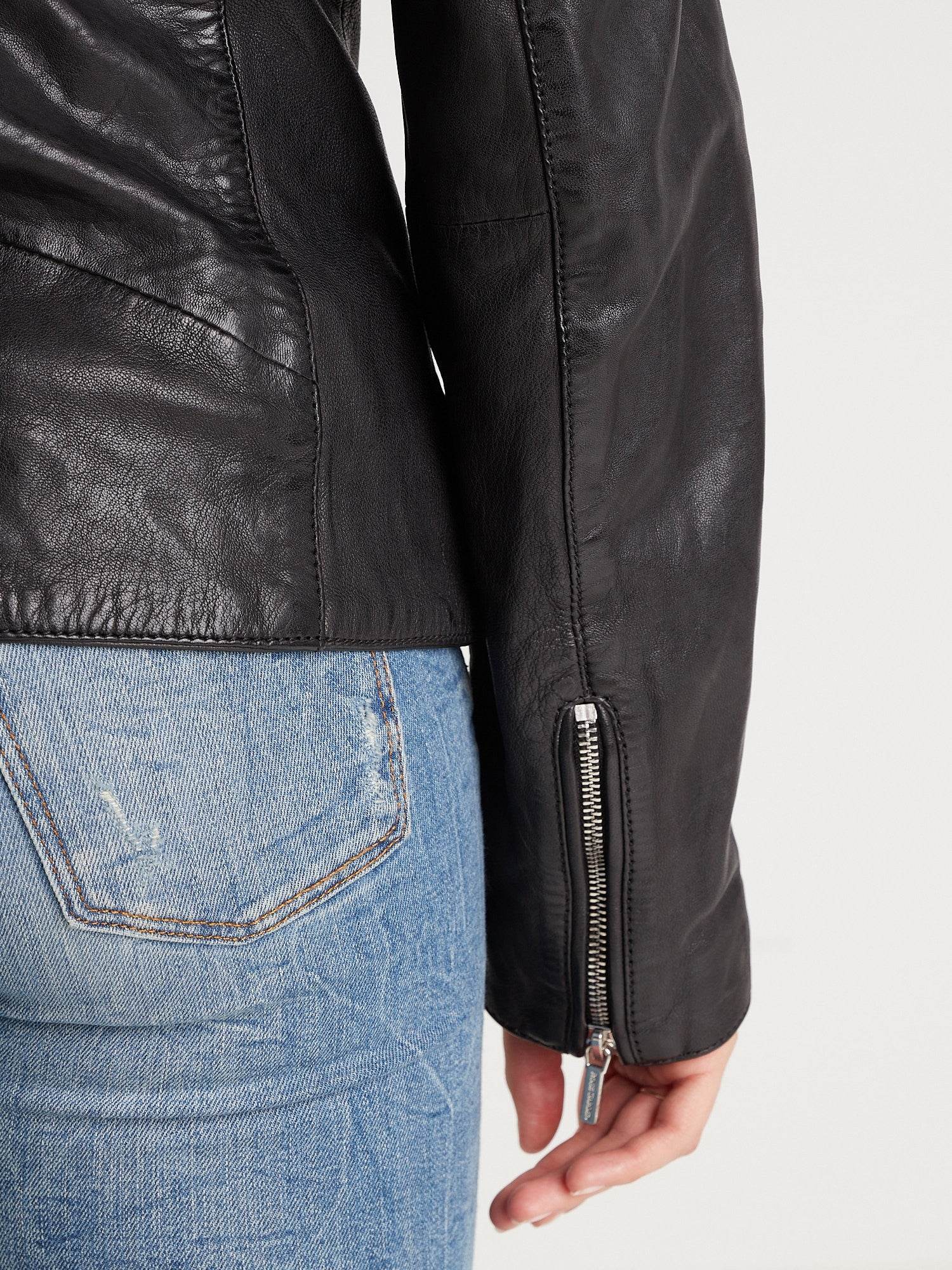 Margaux - Blouson cuir femme - Image 6