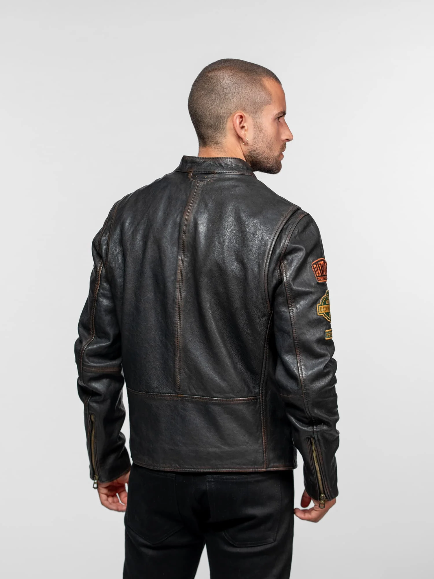 Martinez - Blouson moto vintage - Image 6
