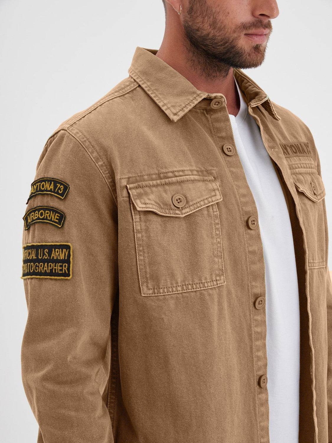 Melhart - Chemise militaire homme - Image 2