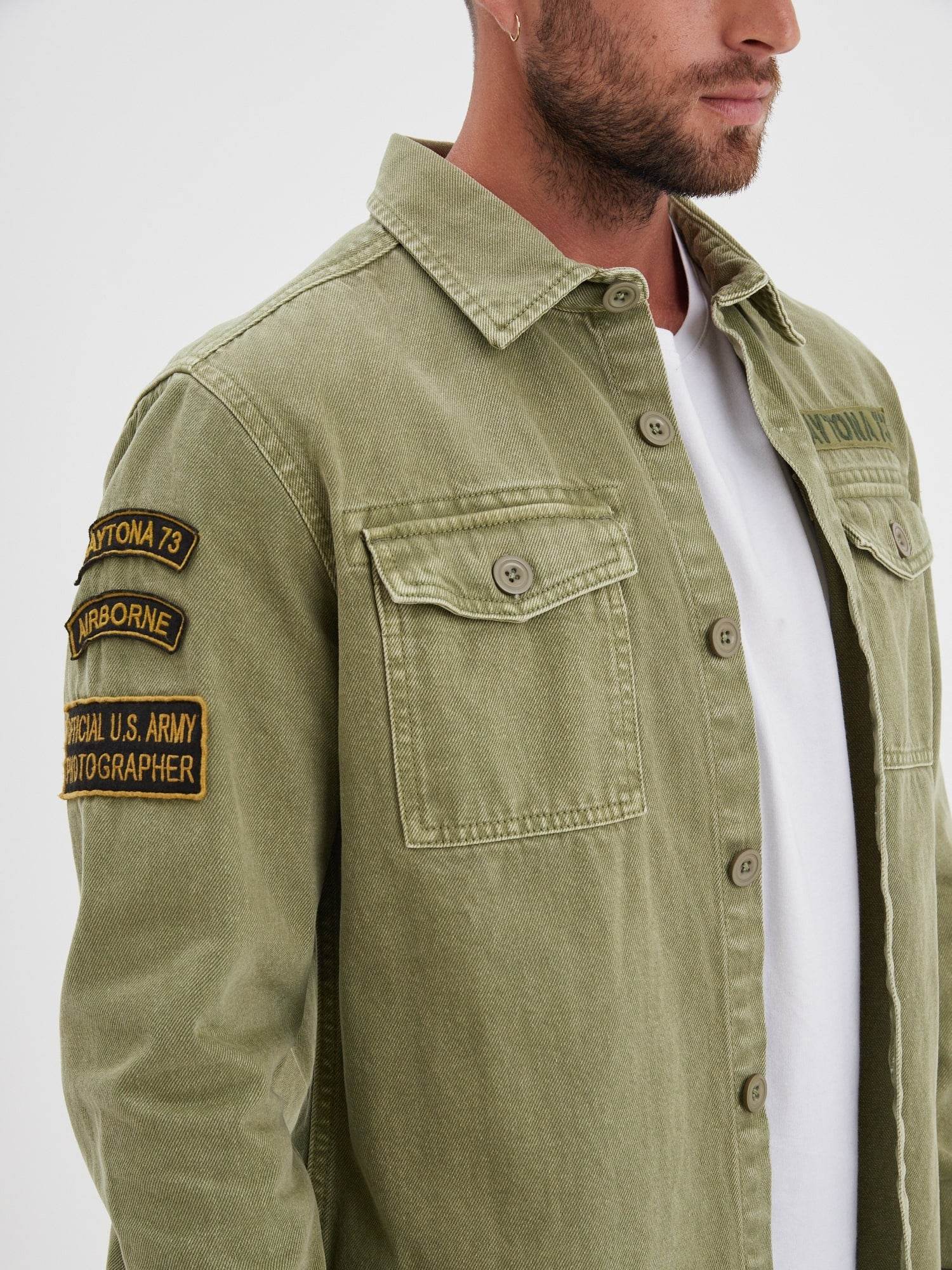 Melhart - Chemise militaire homme - Image 6