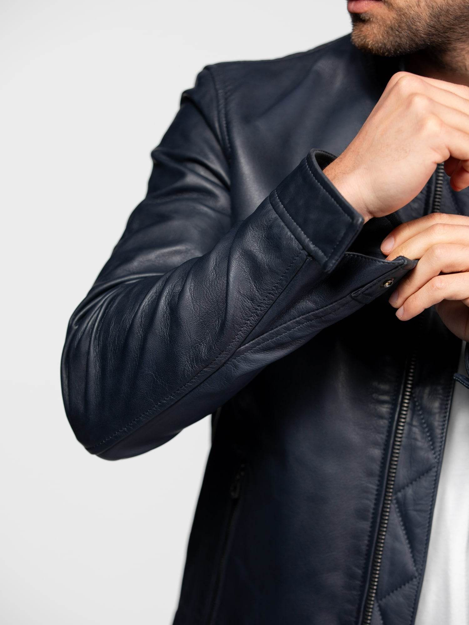 Mercer - Blouson cuir homme - Image 4