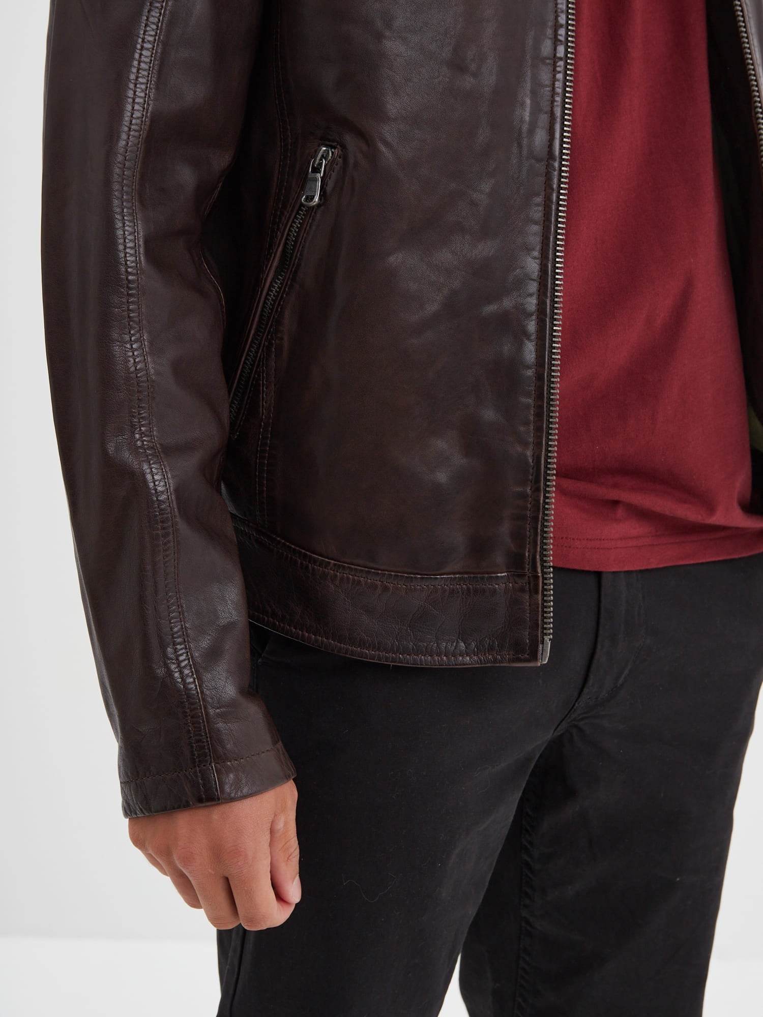 Mick - Blouson cuir rétro homme - Image 23