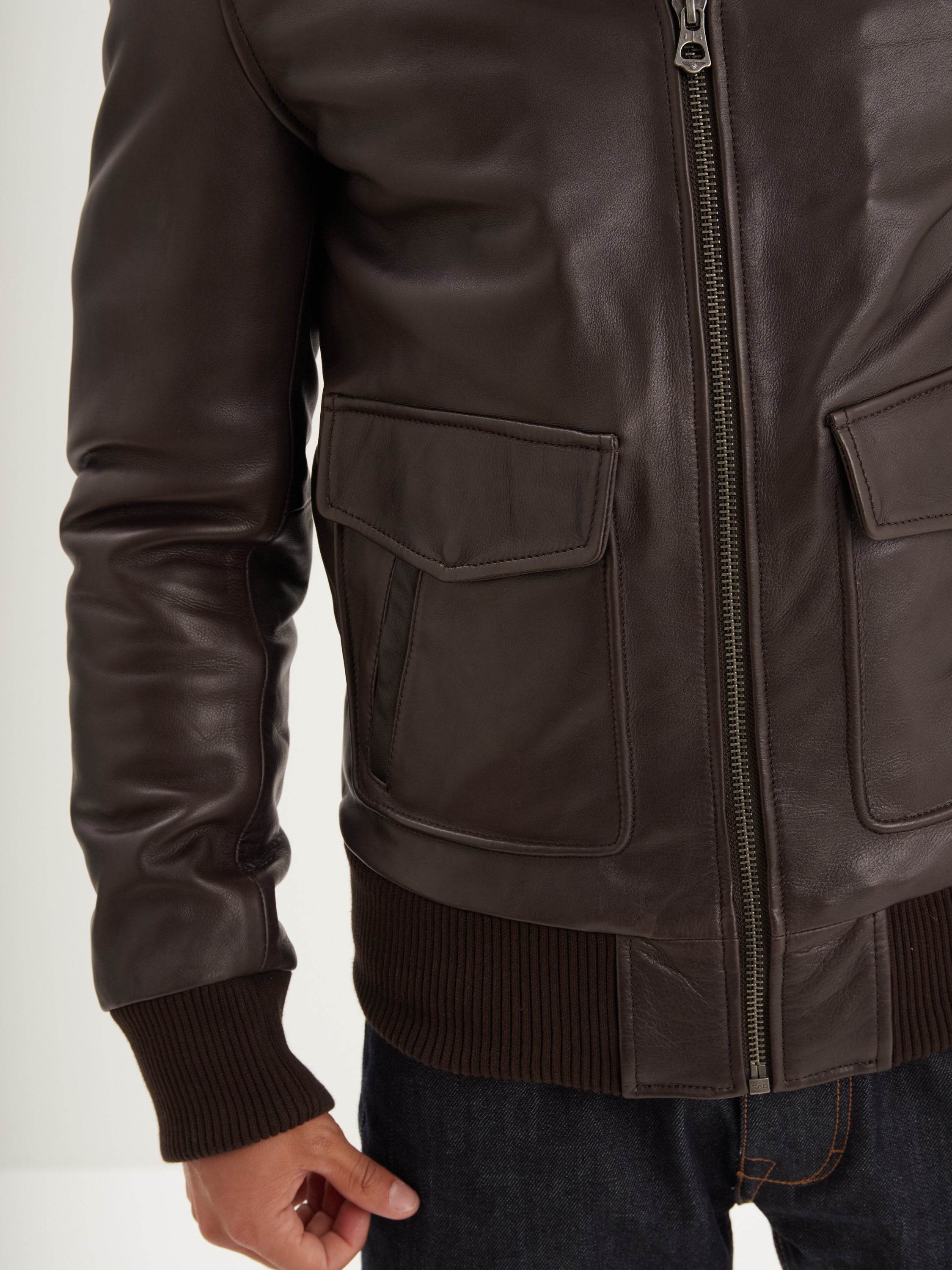 Mirage - Blouson aviateur cuir homme - Image 12