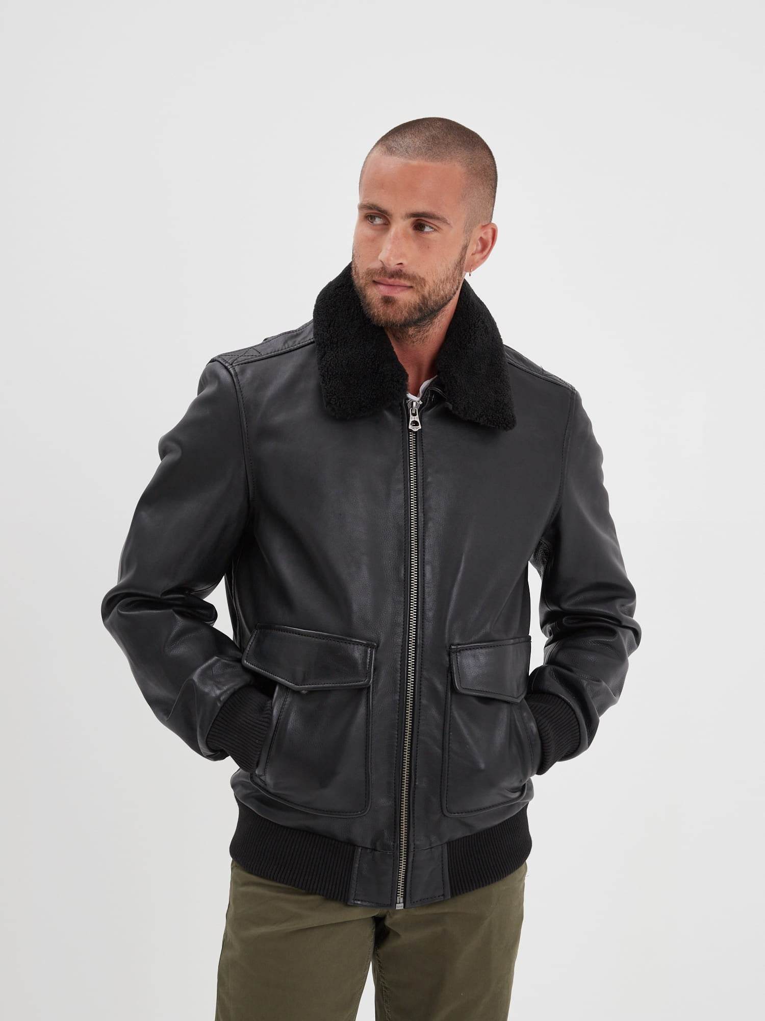 Mirage - Blouson aviateur cuir homme - Image 6
