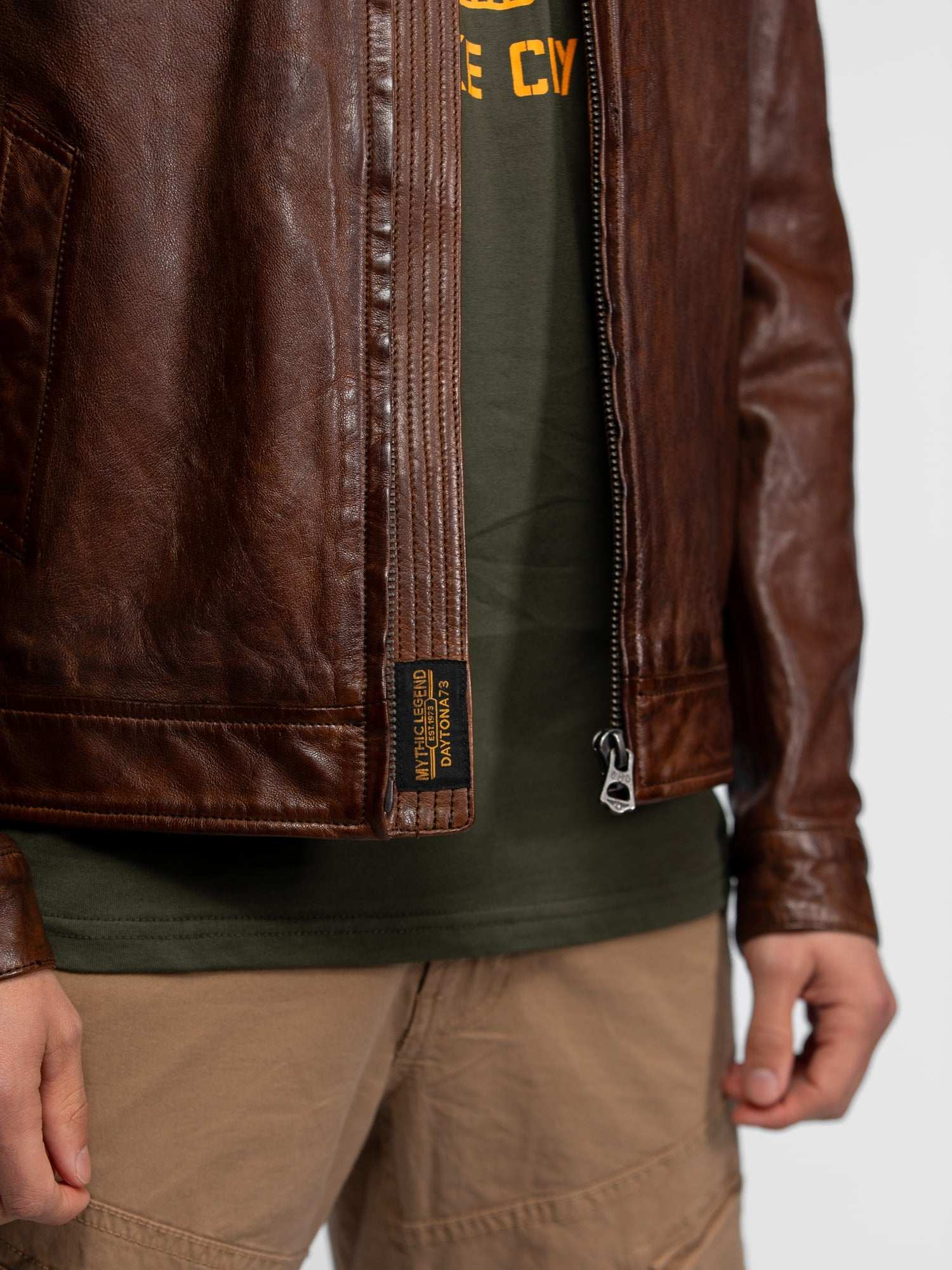 Monty - Blouson cuir aviateur - Image 3