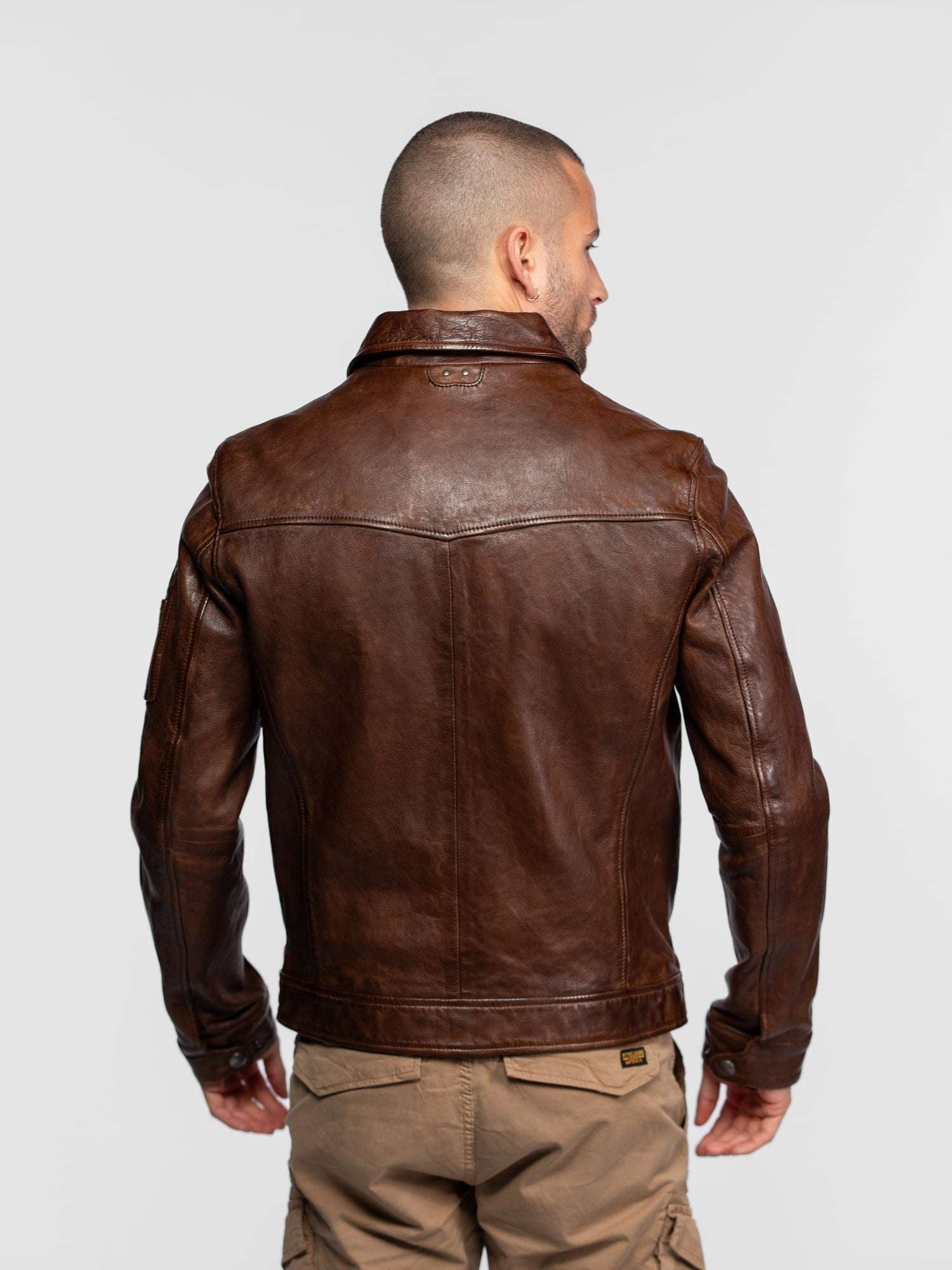Monty - Blouson cuir aviateur - Image 5