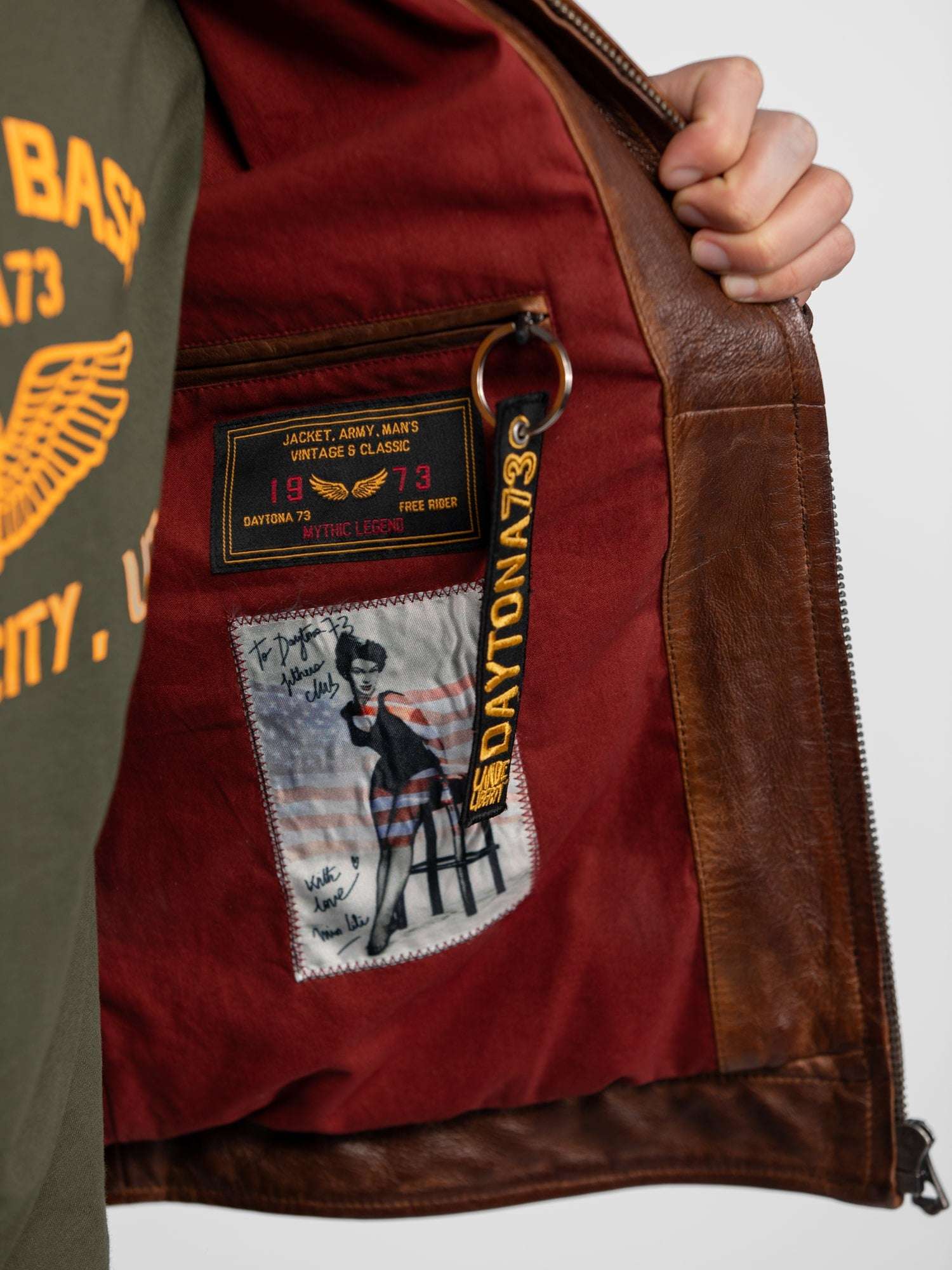 Monty - Blouson cuir aviateur - Image 6