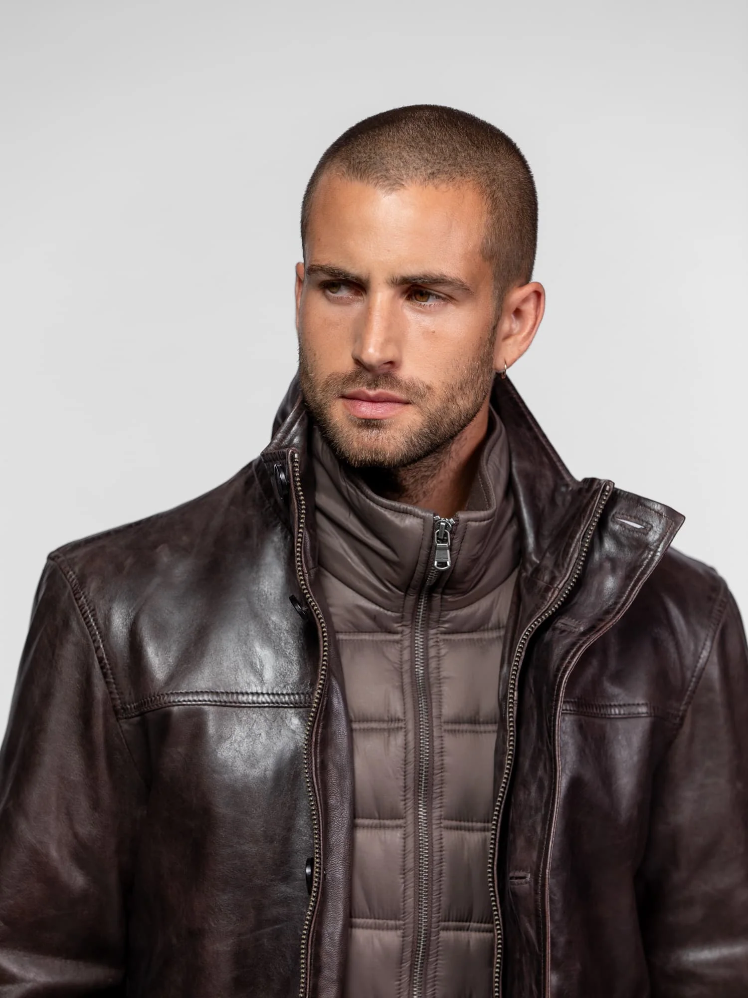 Moose - Veste cuir vintage homme - Image 15