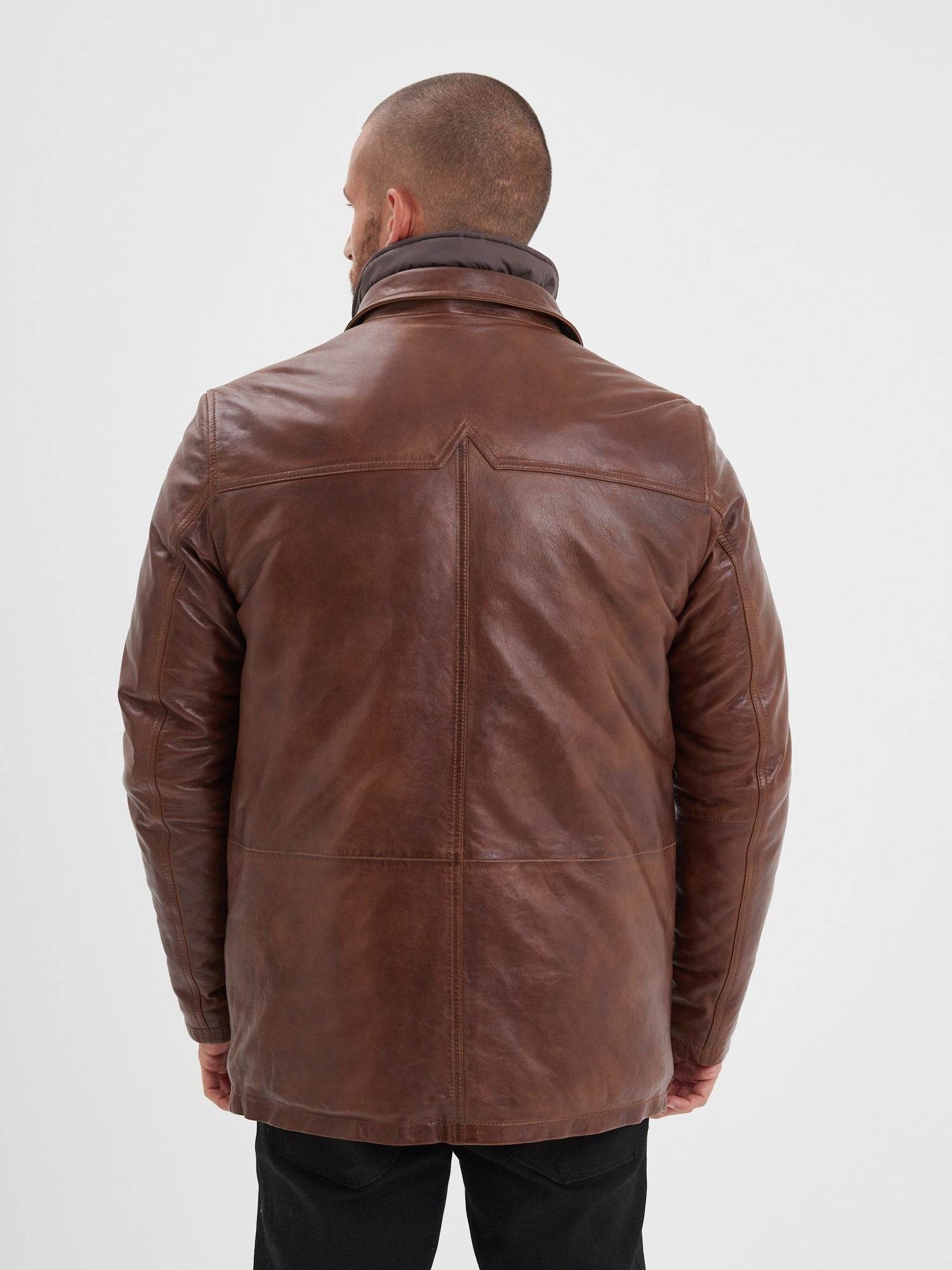 Moose - Veste cuir vintage homme - Image 7