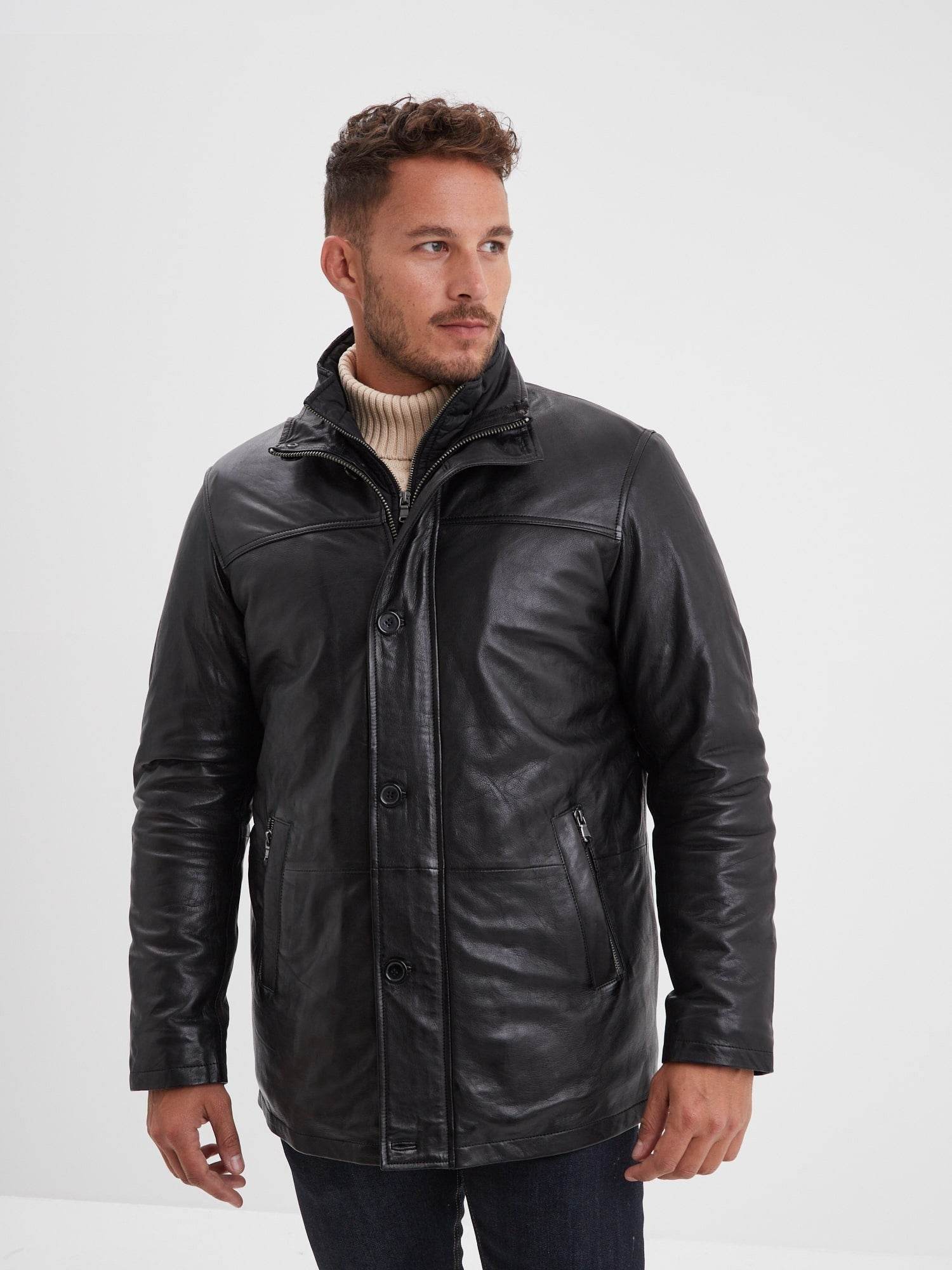 Moose - Veste cuir vintage homme - Image 9
