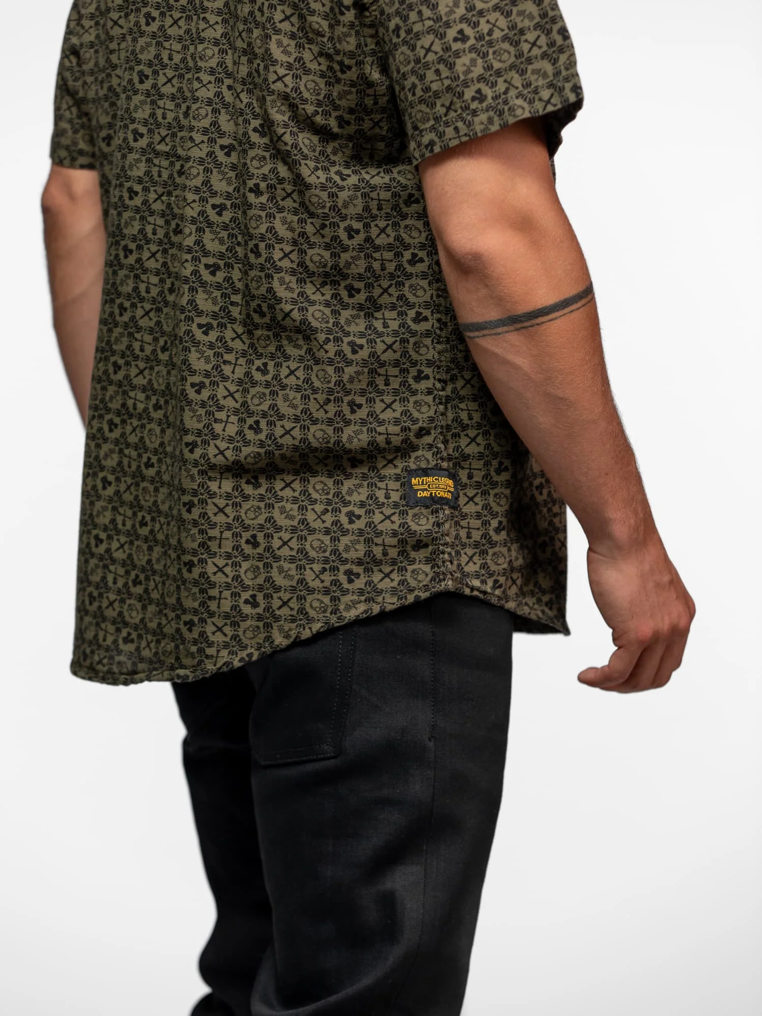 Moss - Chemise à motifs moto - Image 8