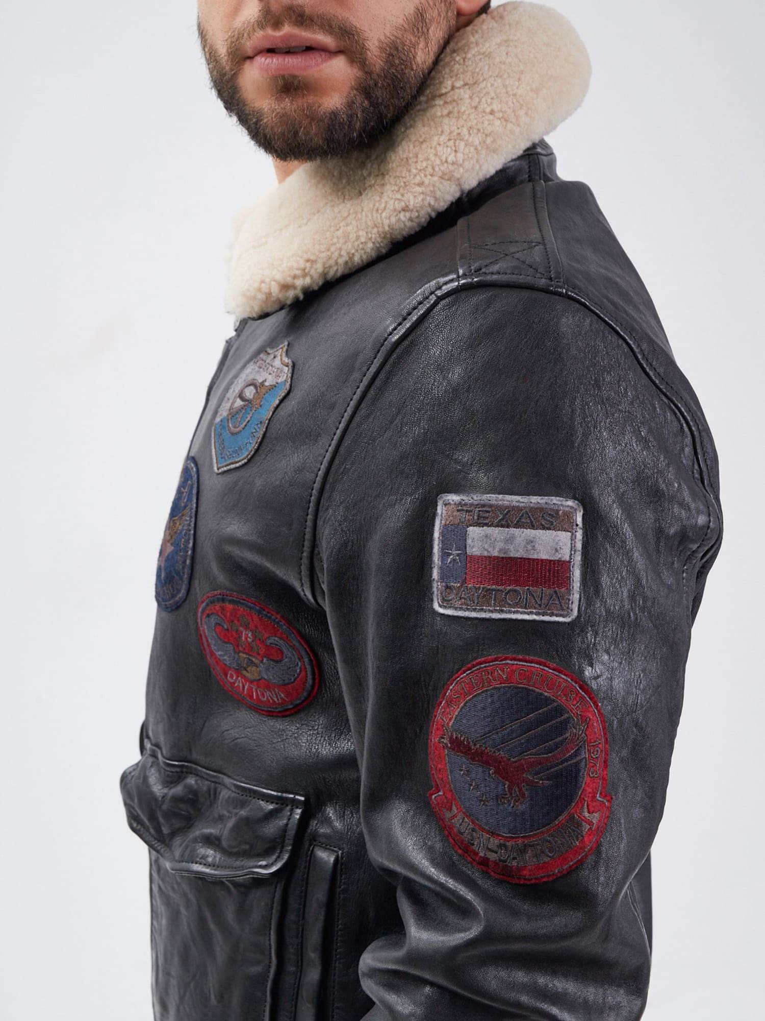 Mythic - Blouson air force cuir homme - Image 10